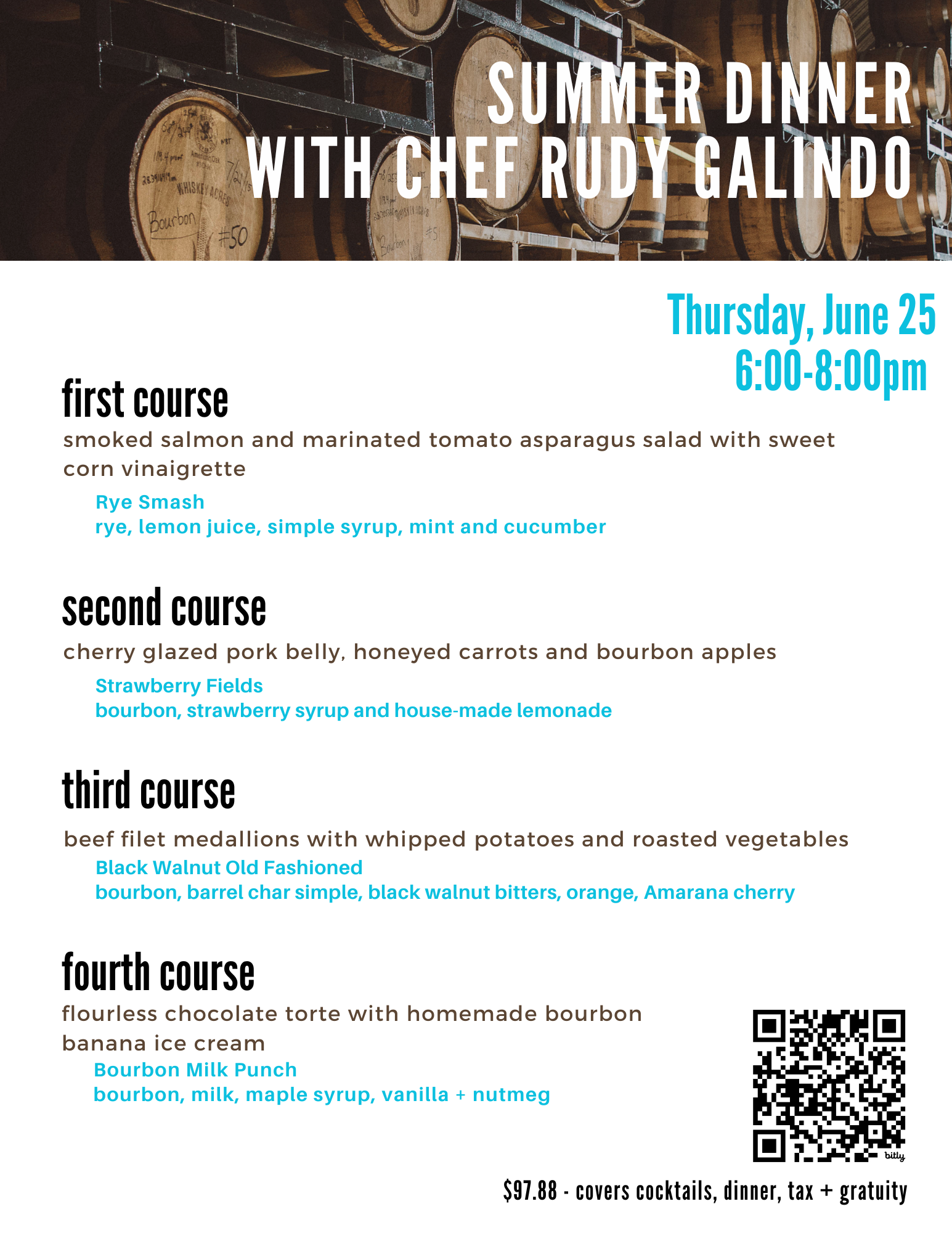 Whiskey Dinner with Rudy Galindo
