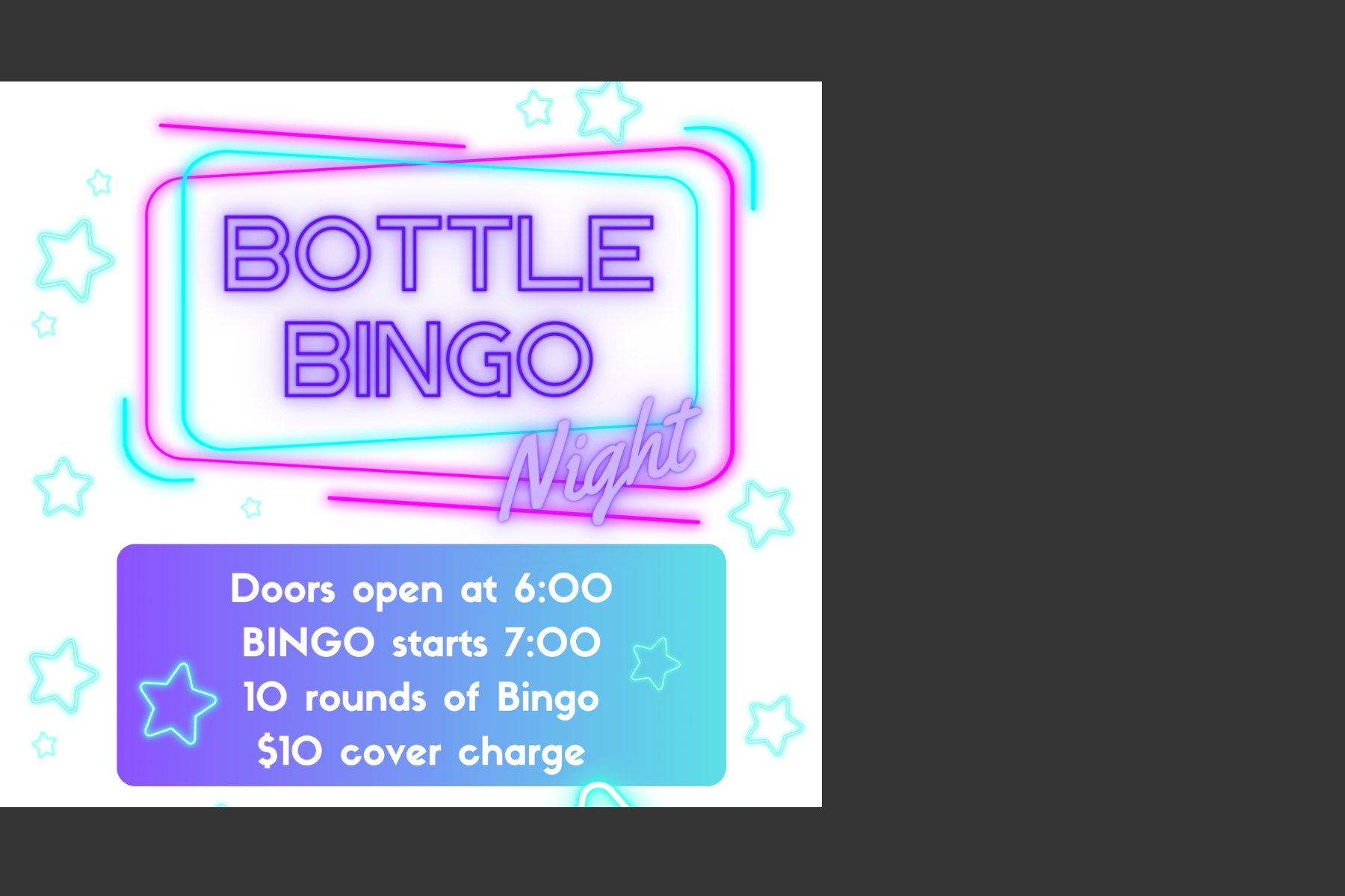 BOTTLE BINGO!      