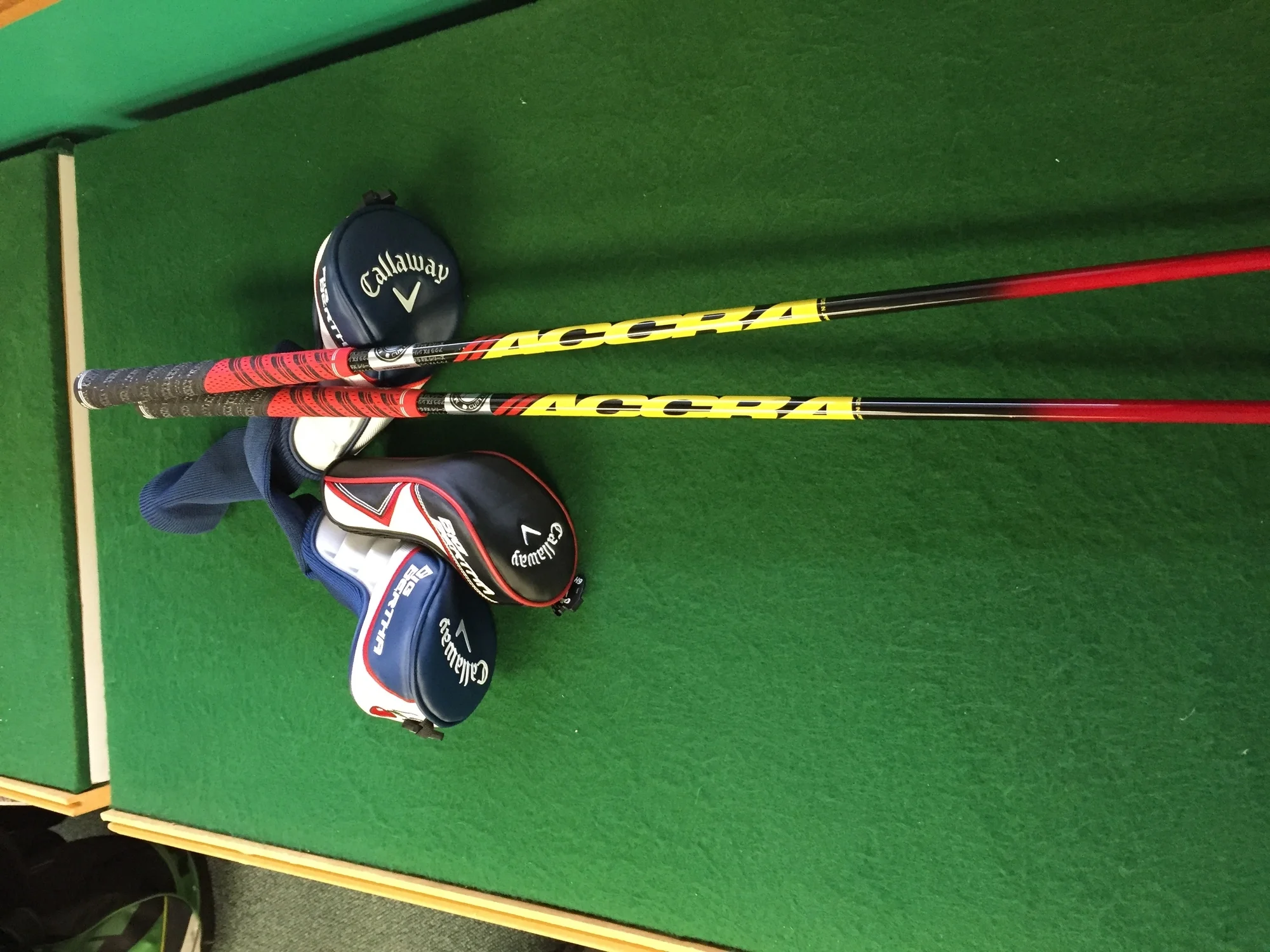 McCallaway, ACCRA, Golf Pride and the Fairway Woods