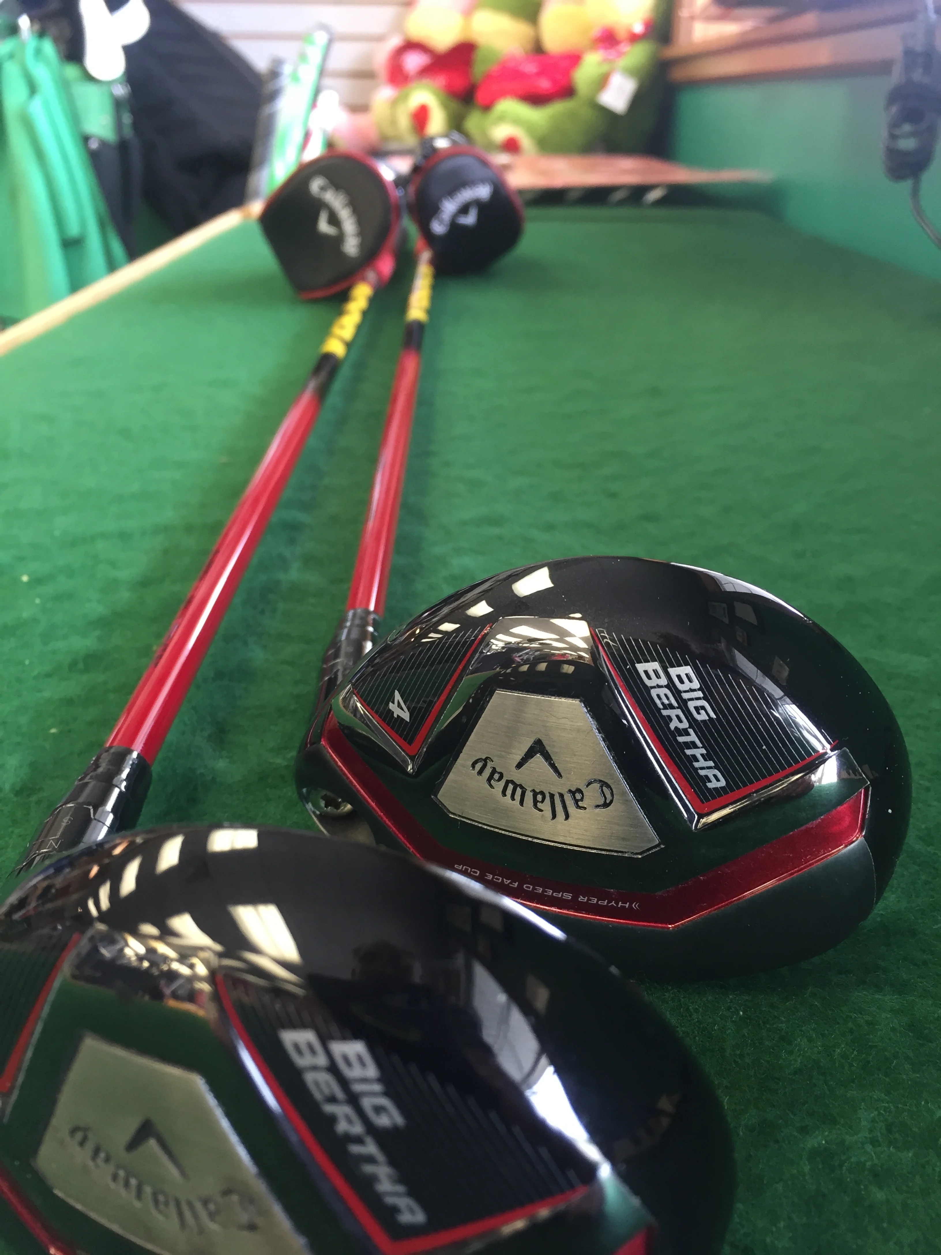 McCallaway, Accra and Golf Pride for Hybrids