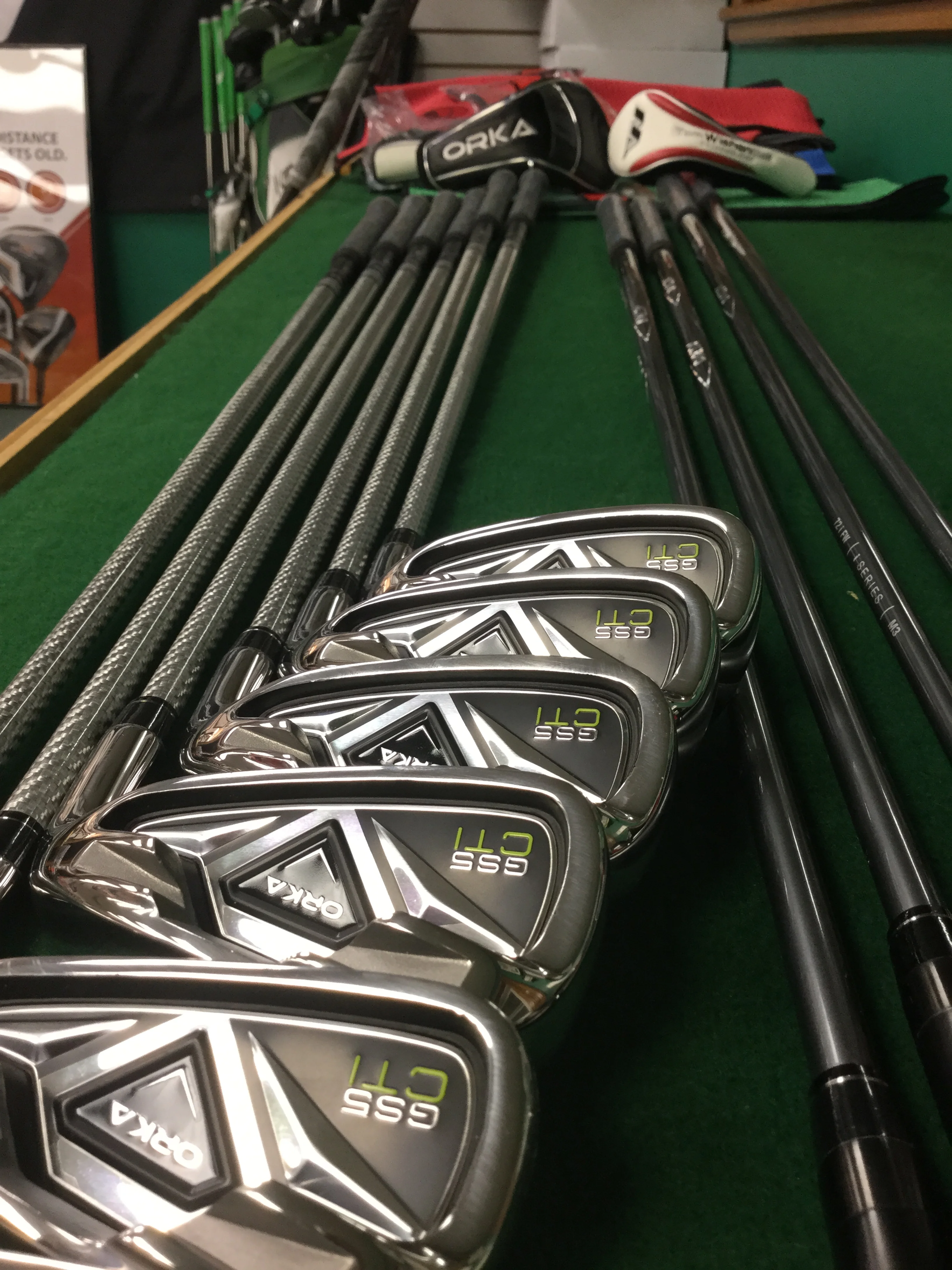 Wishon, Orka, ACCRA, AXE and Winn come together for a great set of clubs