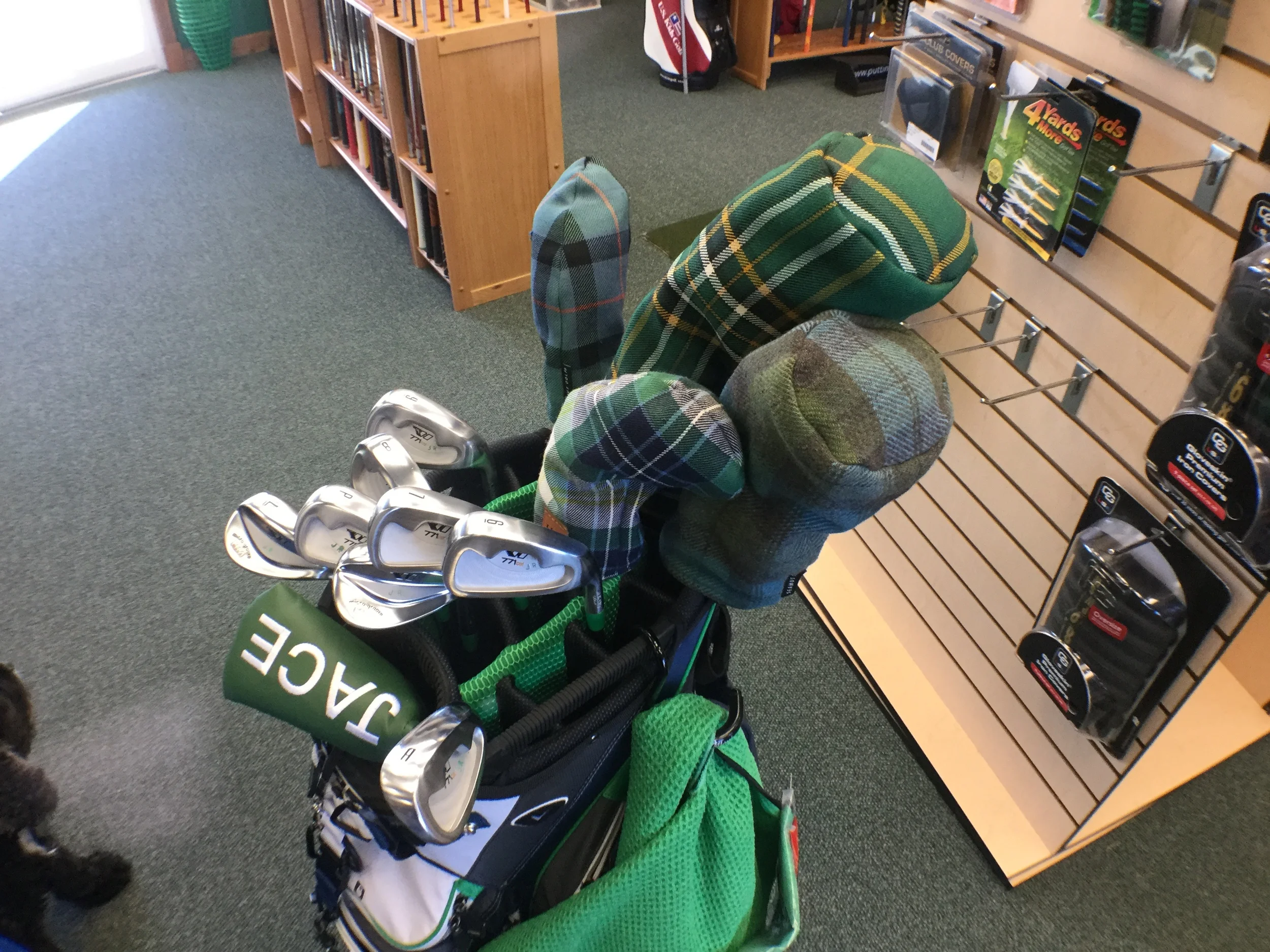 This is my new driver! he says