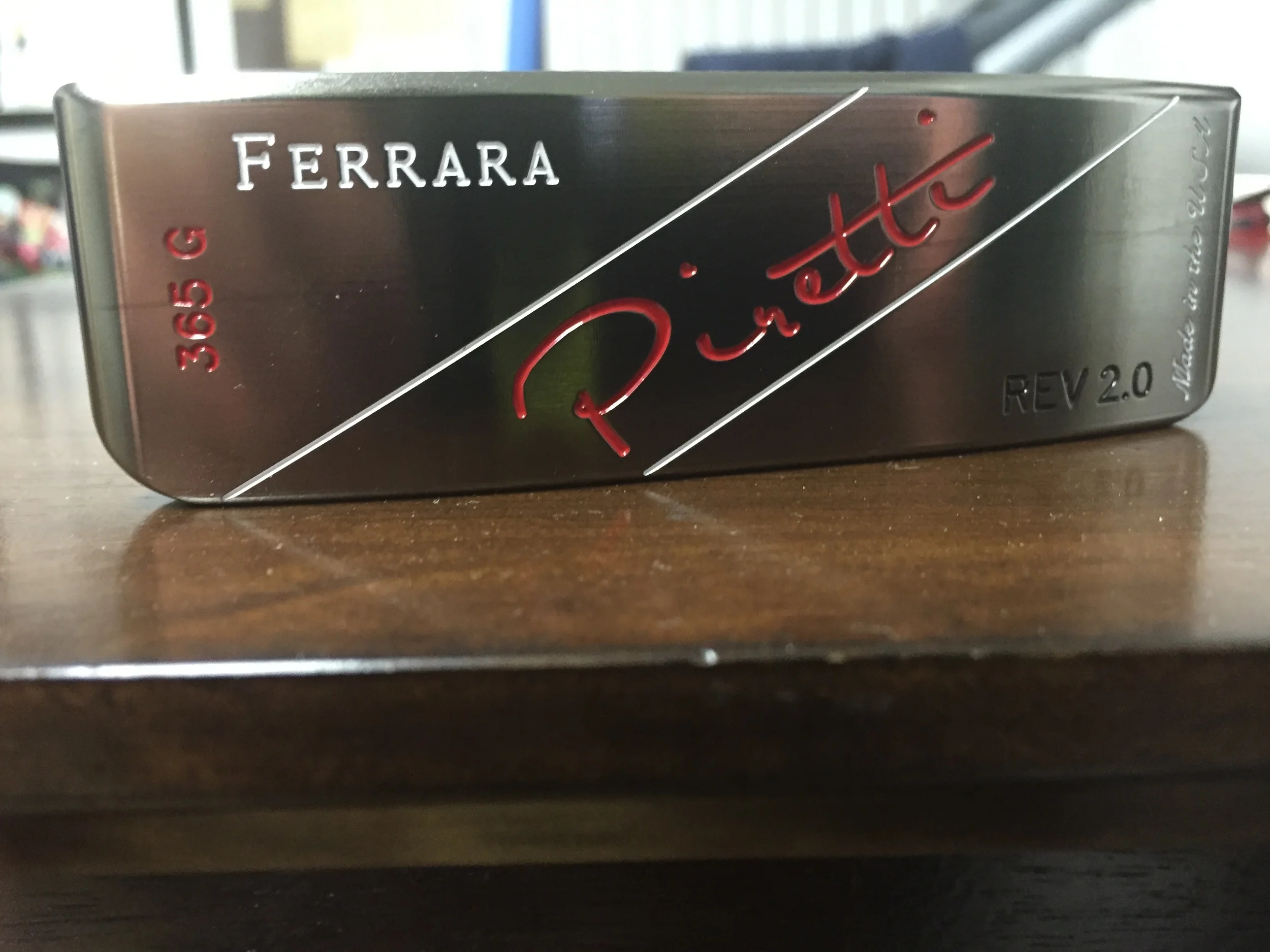 A Wishon Driver and Piretti Putter for another friend from W.V.