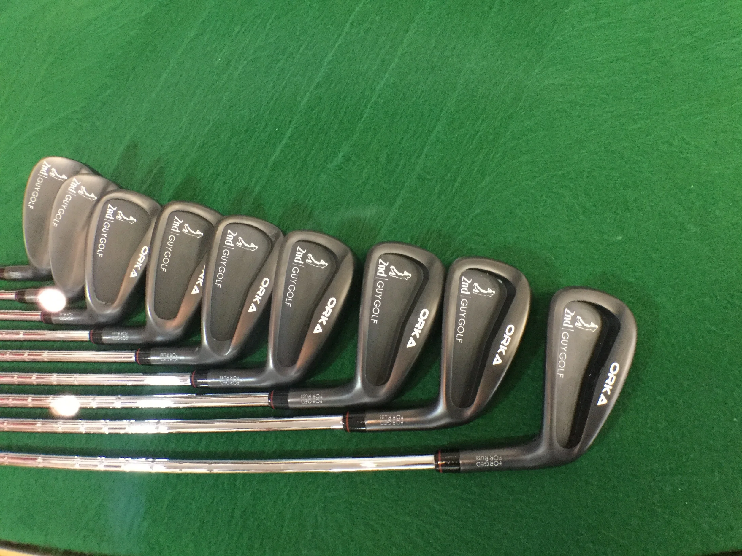 Second Guy Golf/ Second Girl Golf get some new McORKA sticks