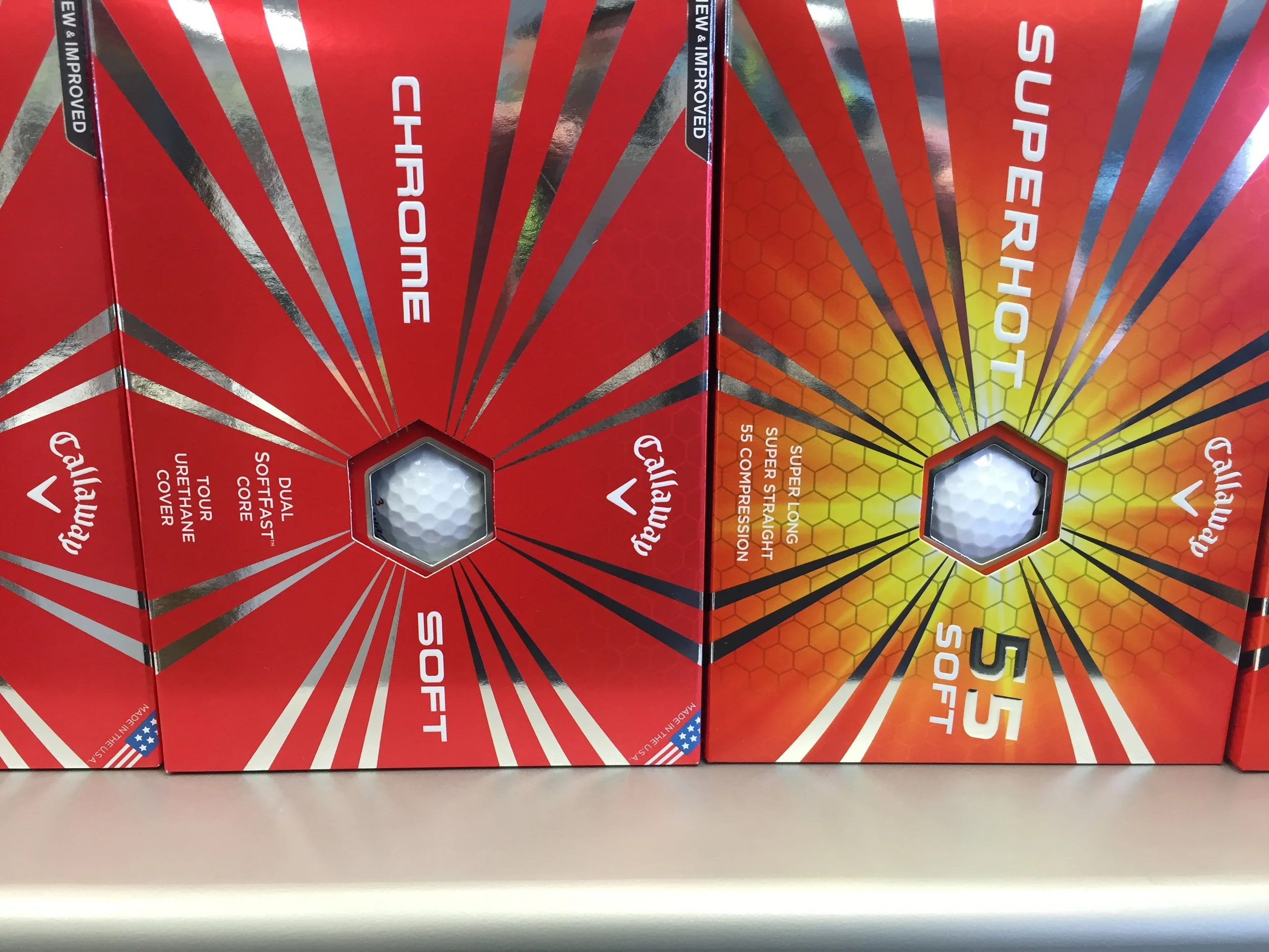 Golf trip supplies by Callaway at McGolf