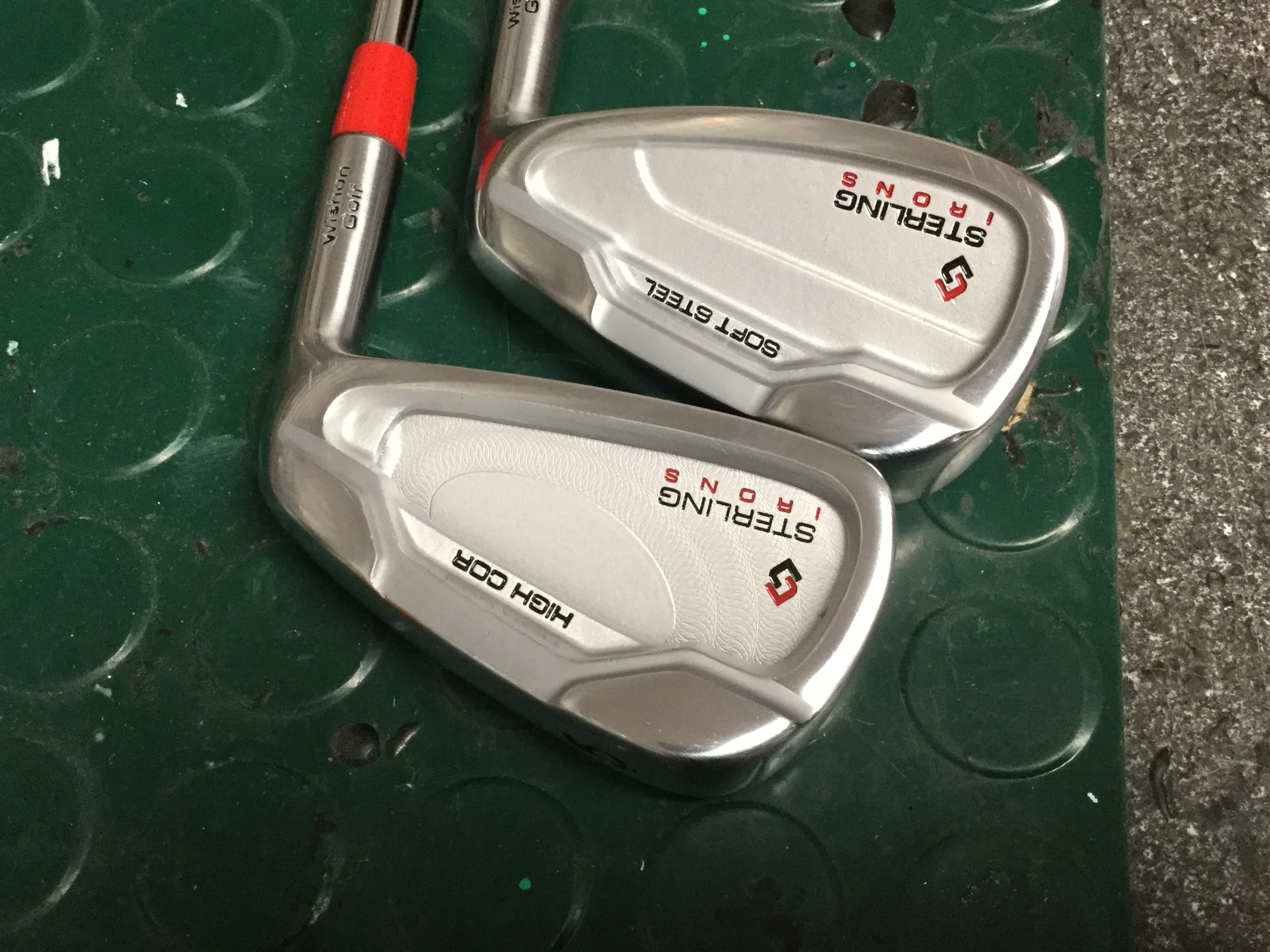 Single length irons at McGolf