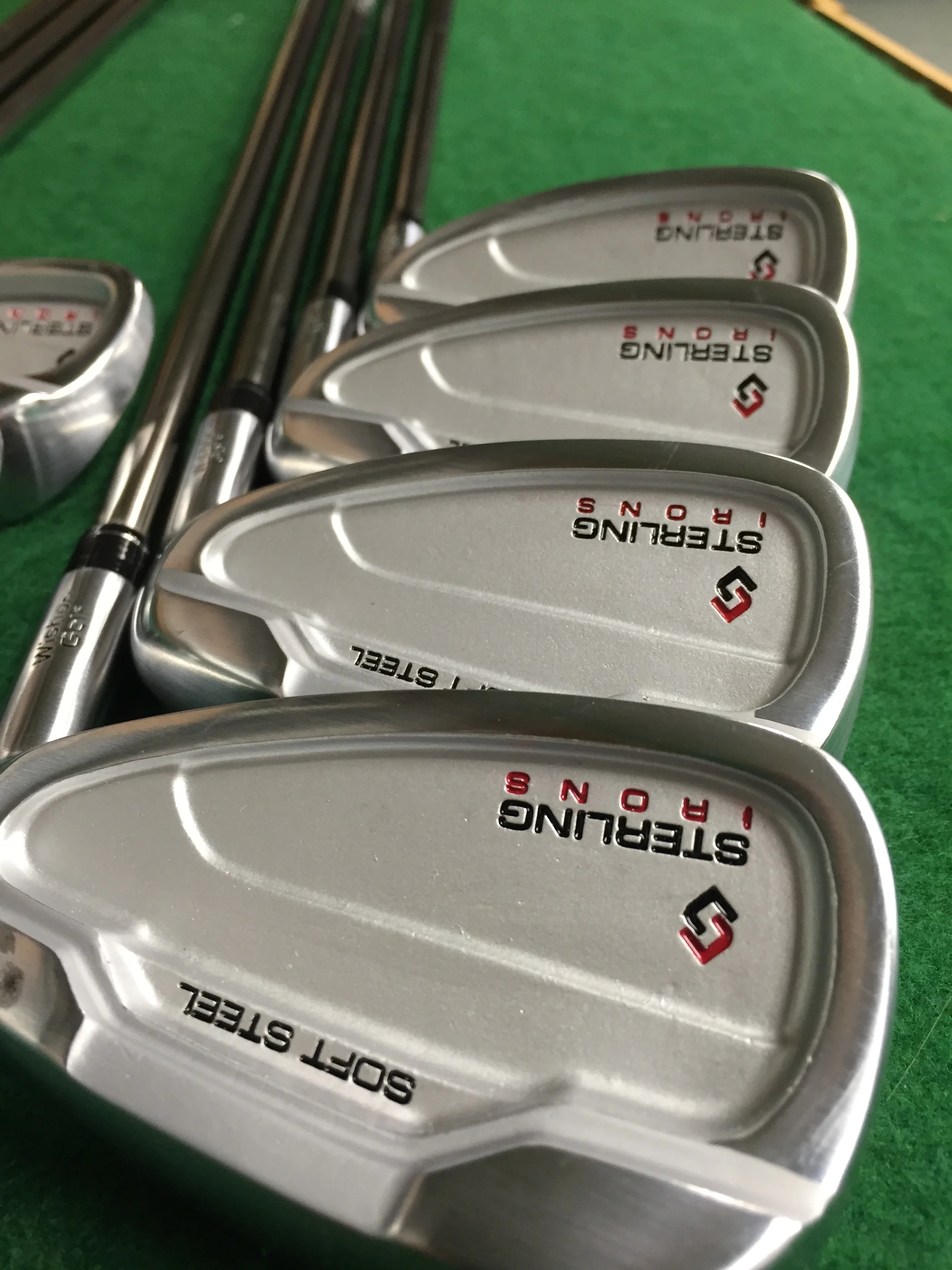 The First set of Single Lengths Irons Leave McGolf for Maryland