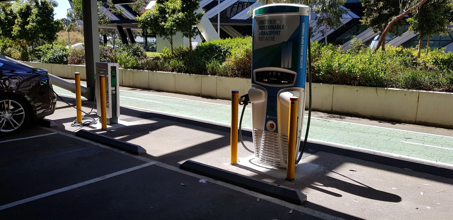 Public Charging station at Monash University (JET Charge installed)
