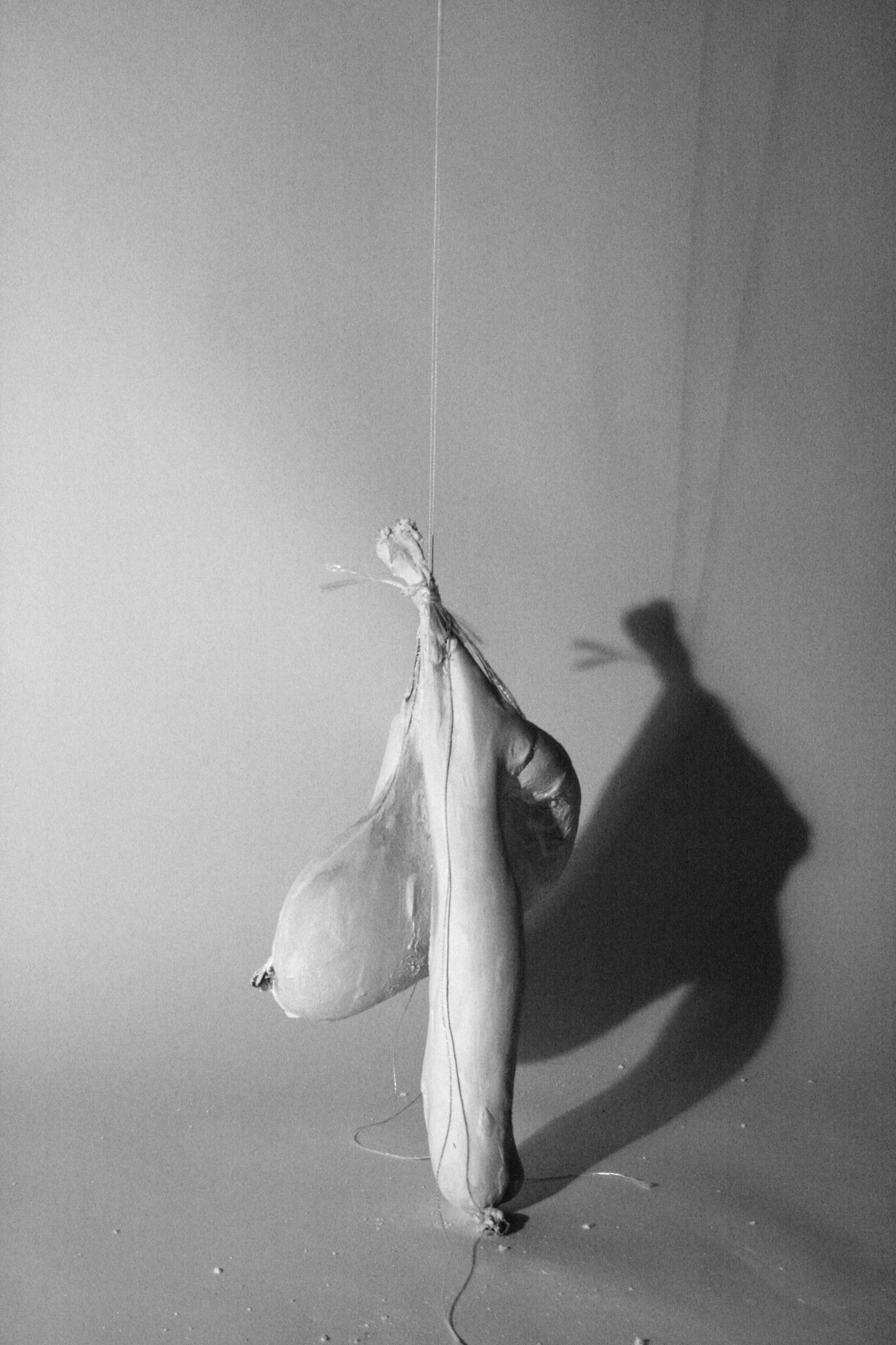 Experiment 1.4, plaster and pantyhose