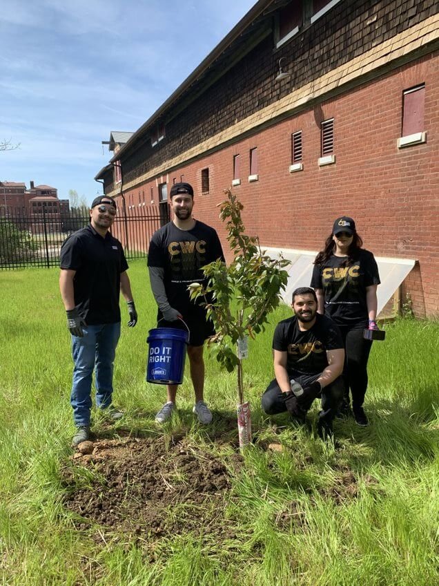 Earth Day 2022: CWC Women's Group Plant Trees at DC Shelter ...