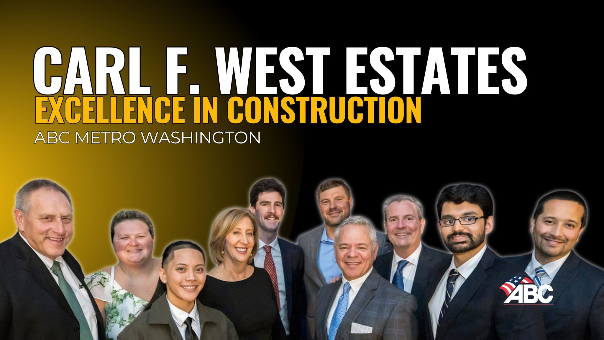 Carl F. West Estates Wins ABC Metro Excellence in Construction Award