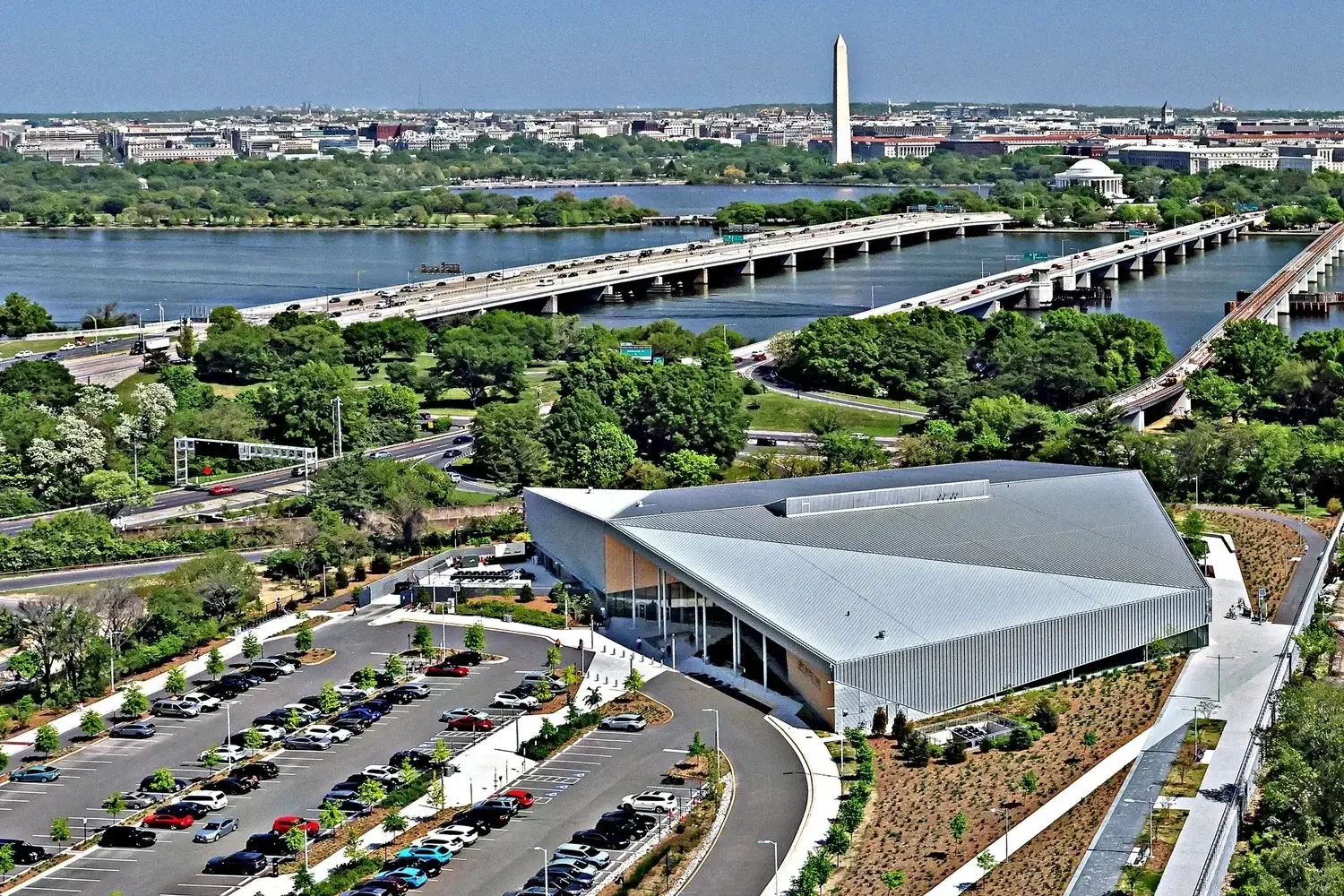 Long Bridge Park Aquatic & Fitness Center, an award-winning public construction project completed by Coakley & Williams Construction.