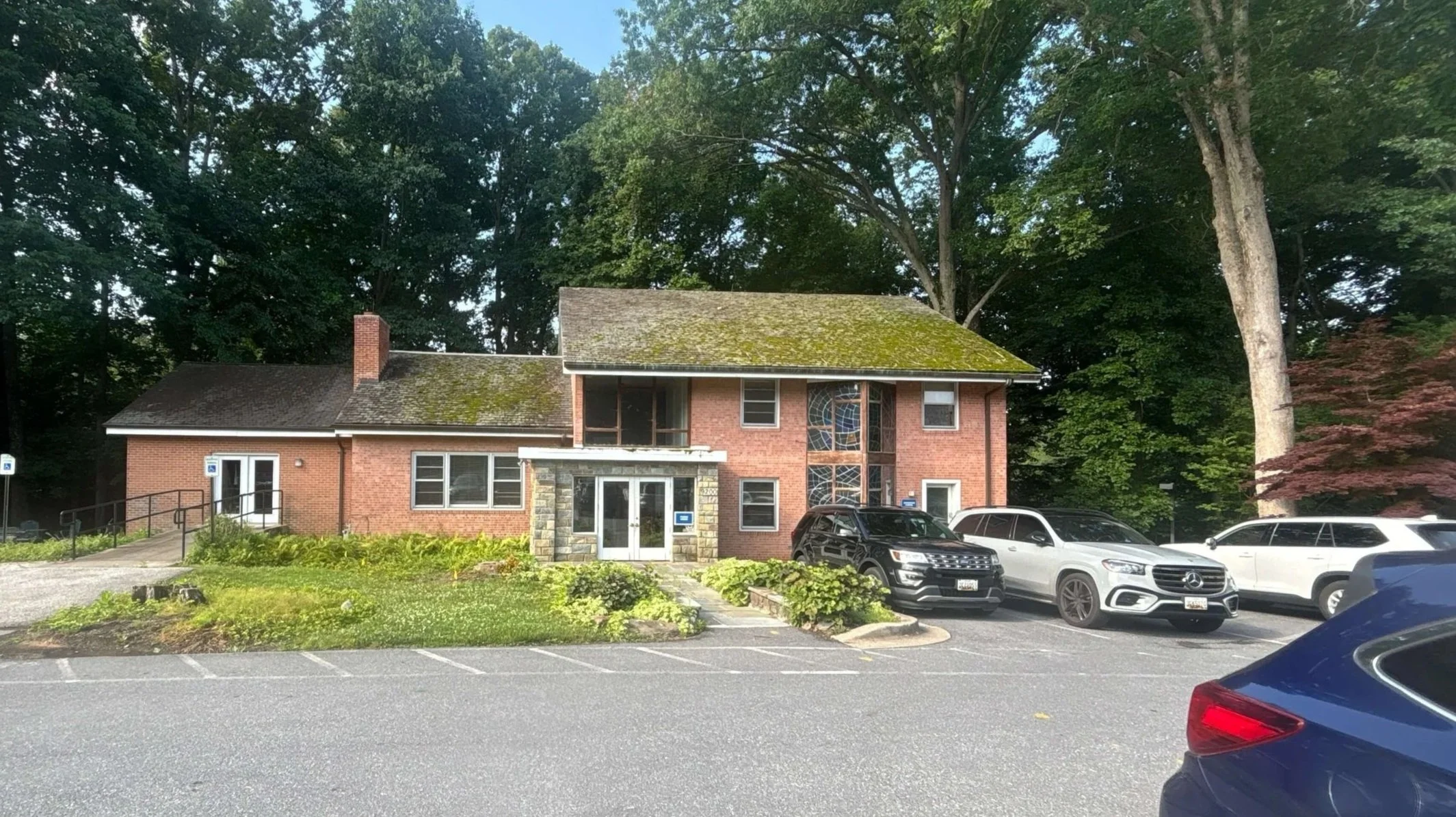 Existing Parish House — Before Construction