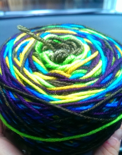 Peacock colors!