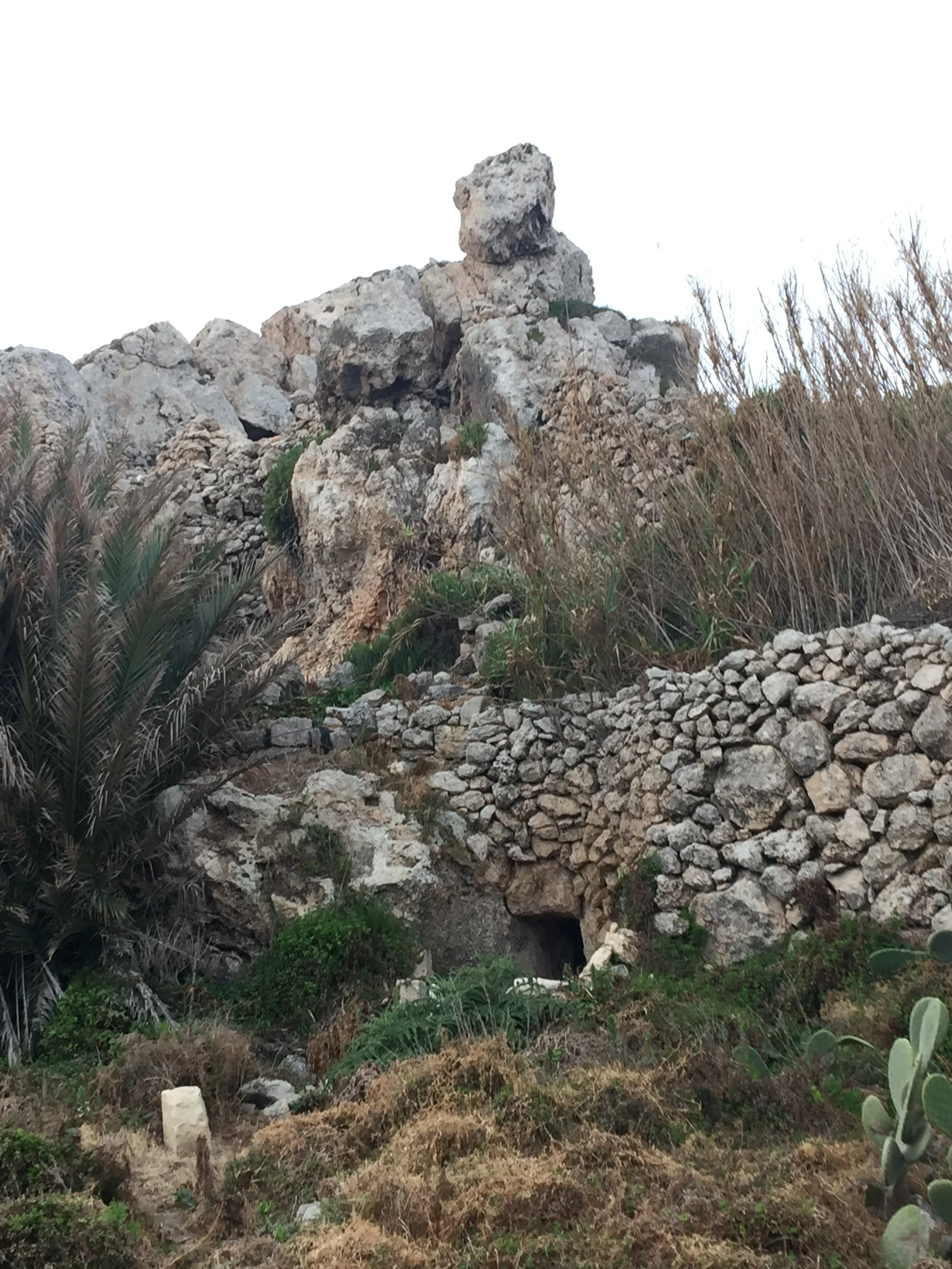 A distant view as I approached the Temple Portal