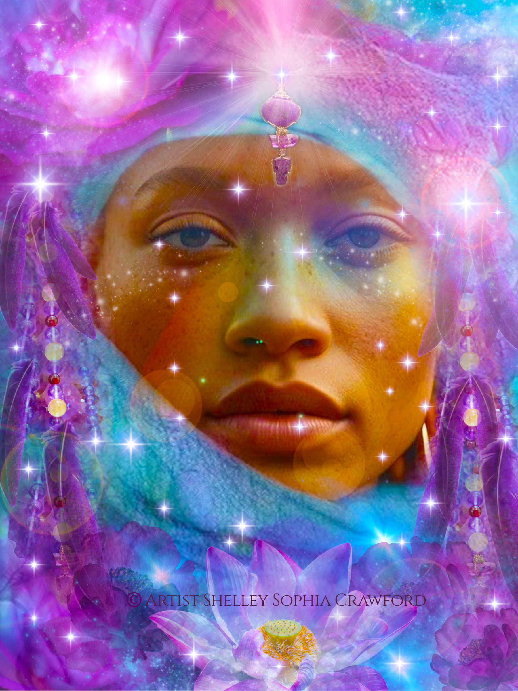 Violet Ray Woman