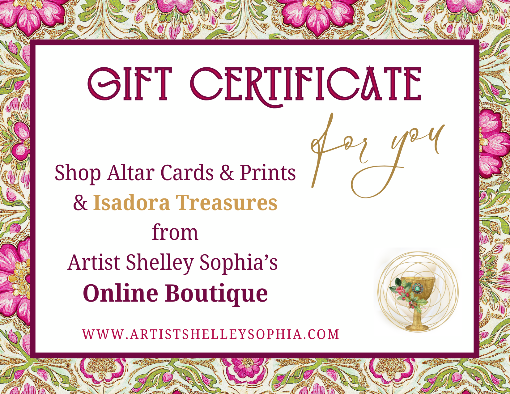 Artist Shelley Sophia Gift Certificate.png