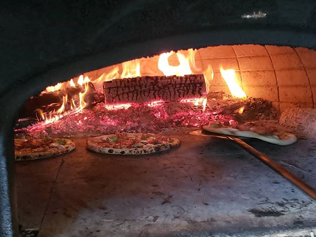 Making pizza for a local financial company's intern program. #maddough 
#catering #fairfieldcounty #onebropizzaco #pizza #woodfired