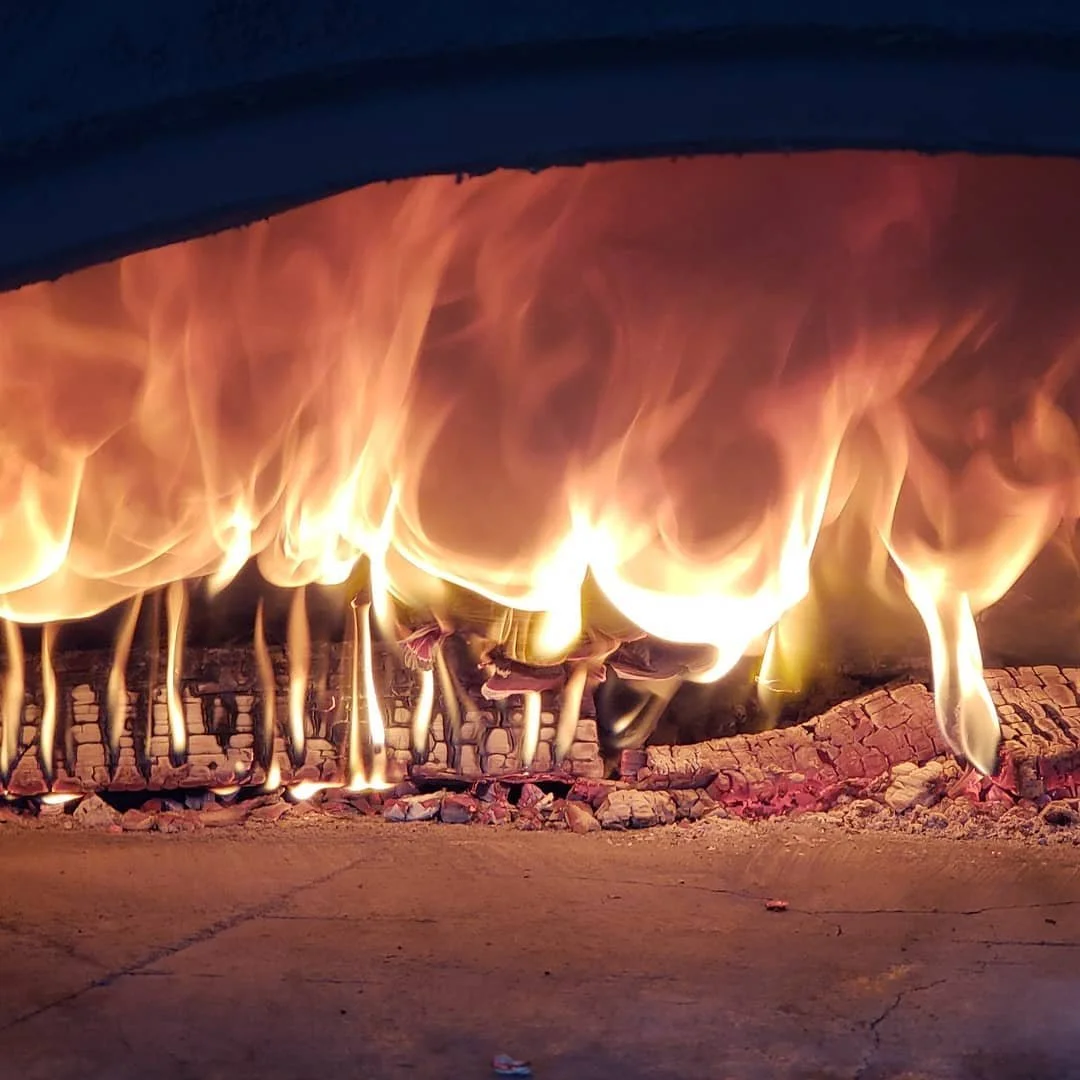No service tonight in #wilton so delayed posts. 
Awesome #woodfire.
A colorful variety.
Eggplant.
Maple bacon.
Bacon, egg, and cheese. 
Off to bed now,  another day another party. 
#onebropizzaco #woodfiredpizza #pizza #catering #graduationparty