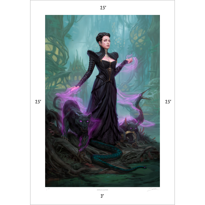 Professor Onyx II Limited Edition Print — KIERAN YANNER