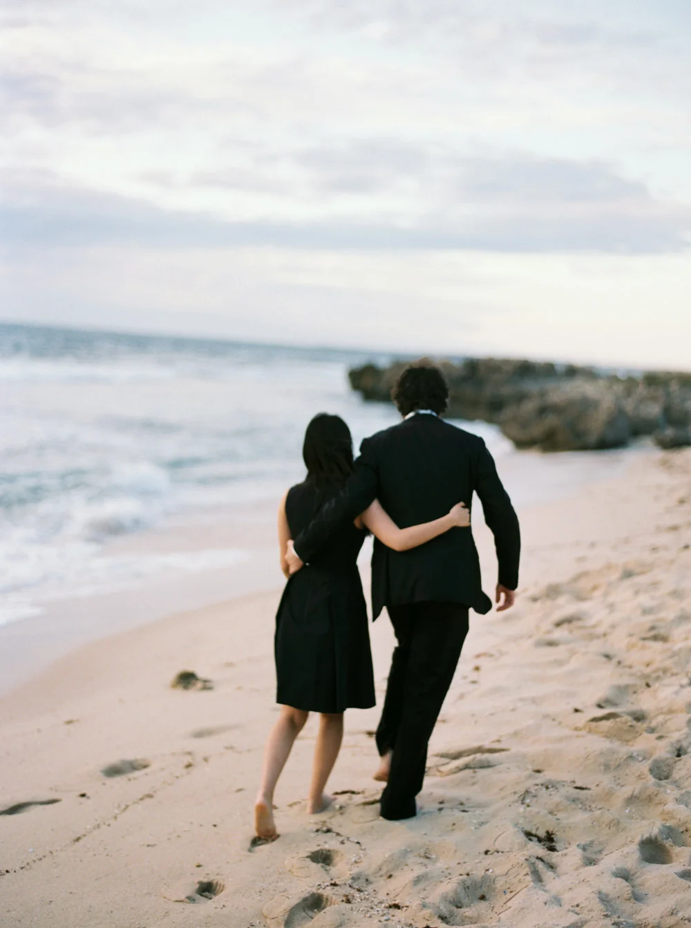 Elegant Beach Engagement