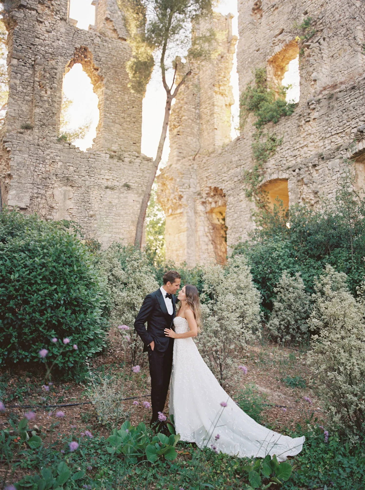 Wedding at Chateau Grimaldi in the South of France