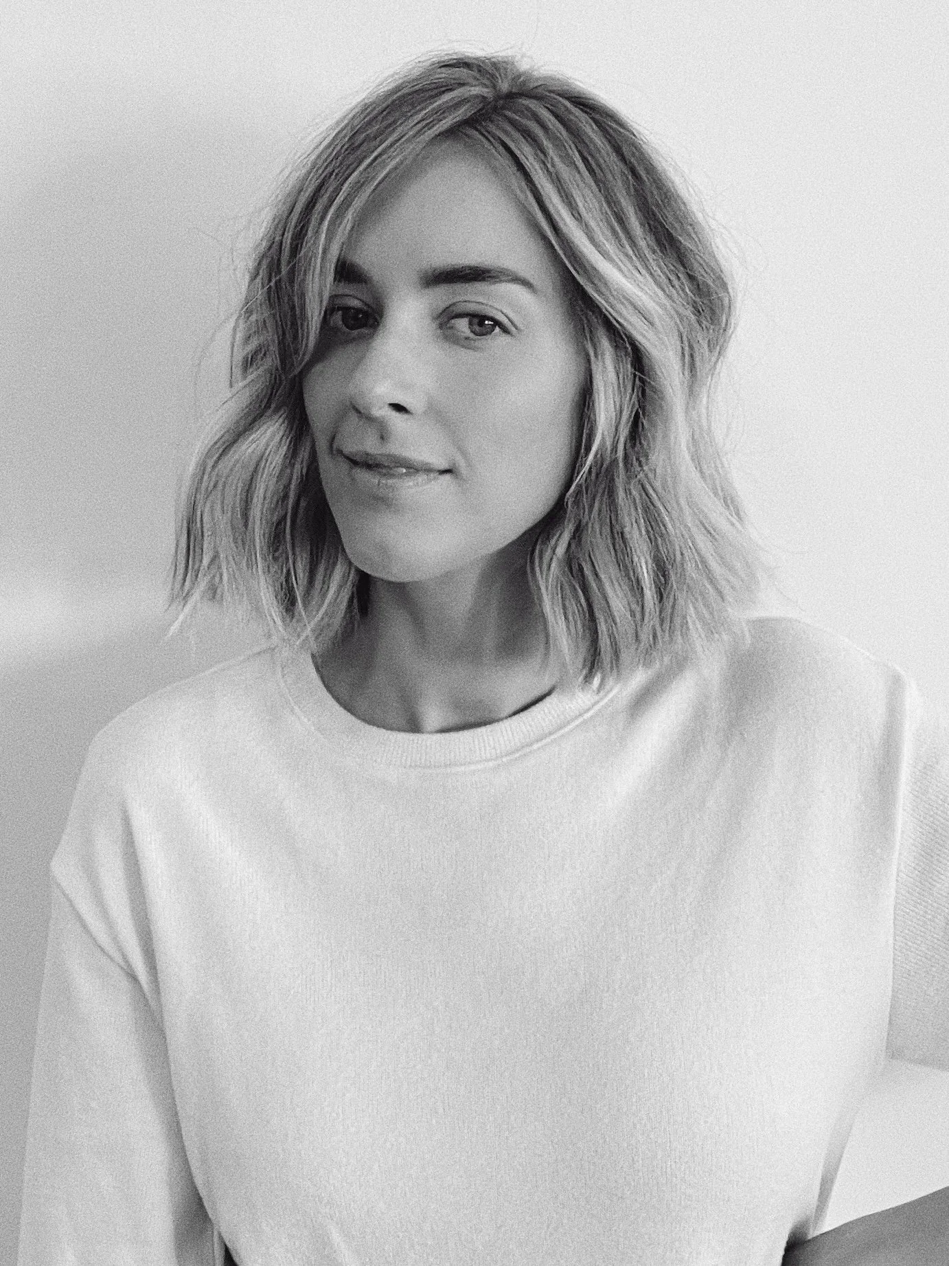 portrait on black and white film photography of Katie Grant, destination wedding photographer based in Perth Australia