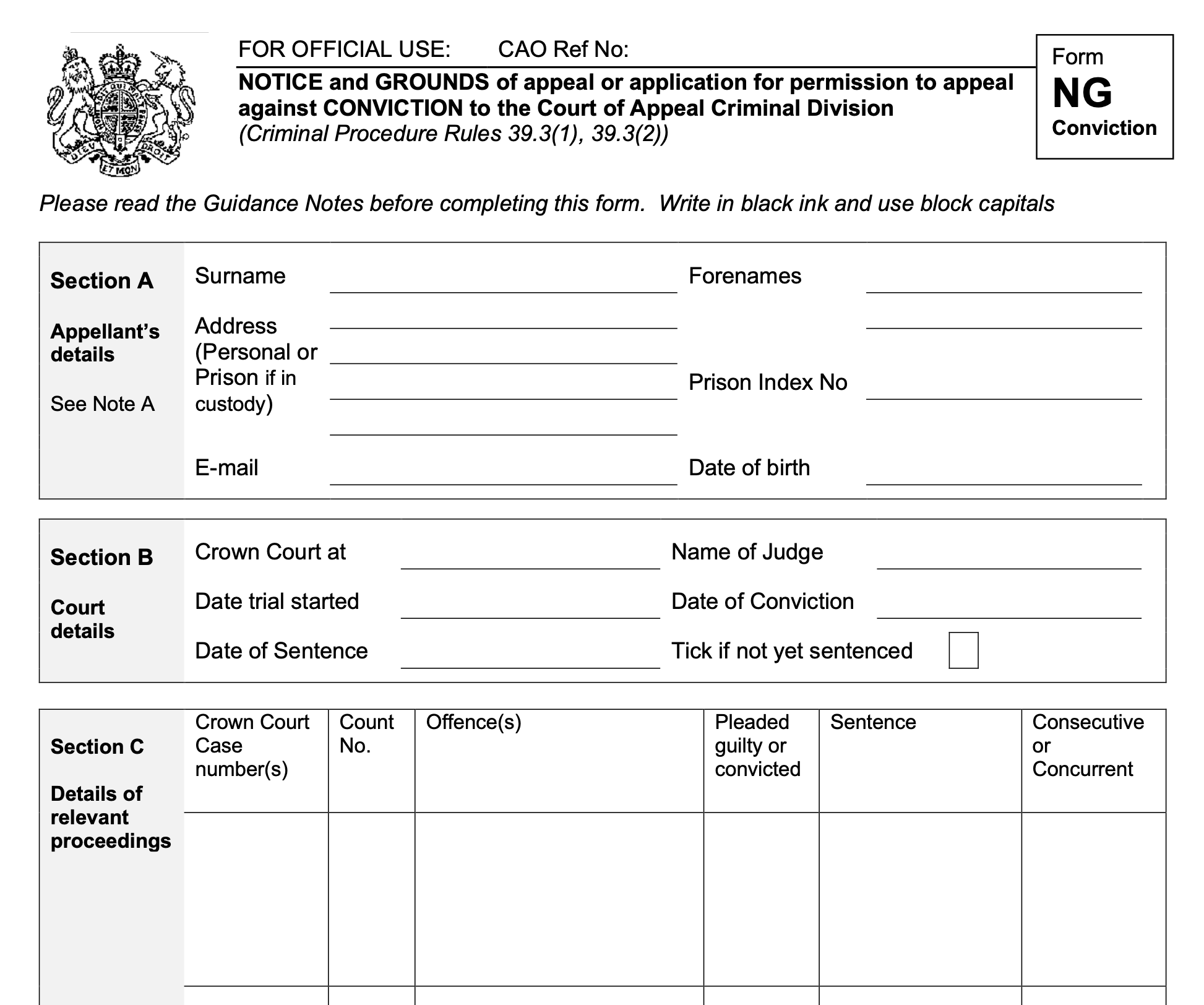 Appealing against your Crown Court conviction — DefenceBarrister.co.uk