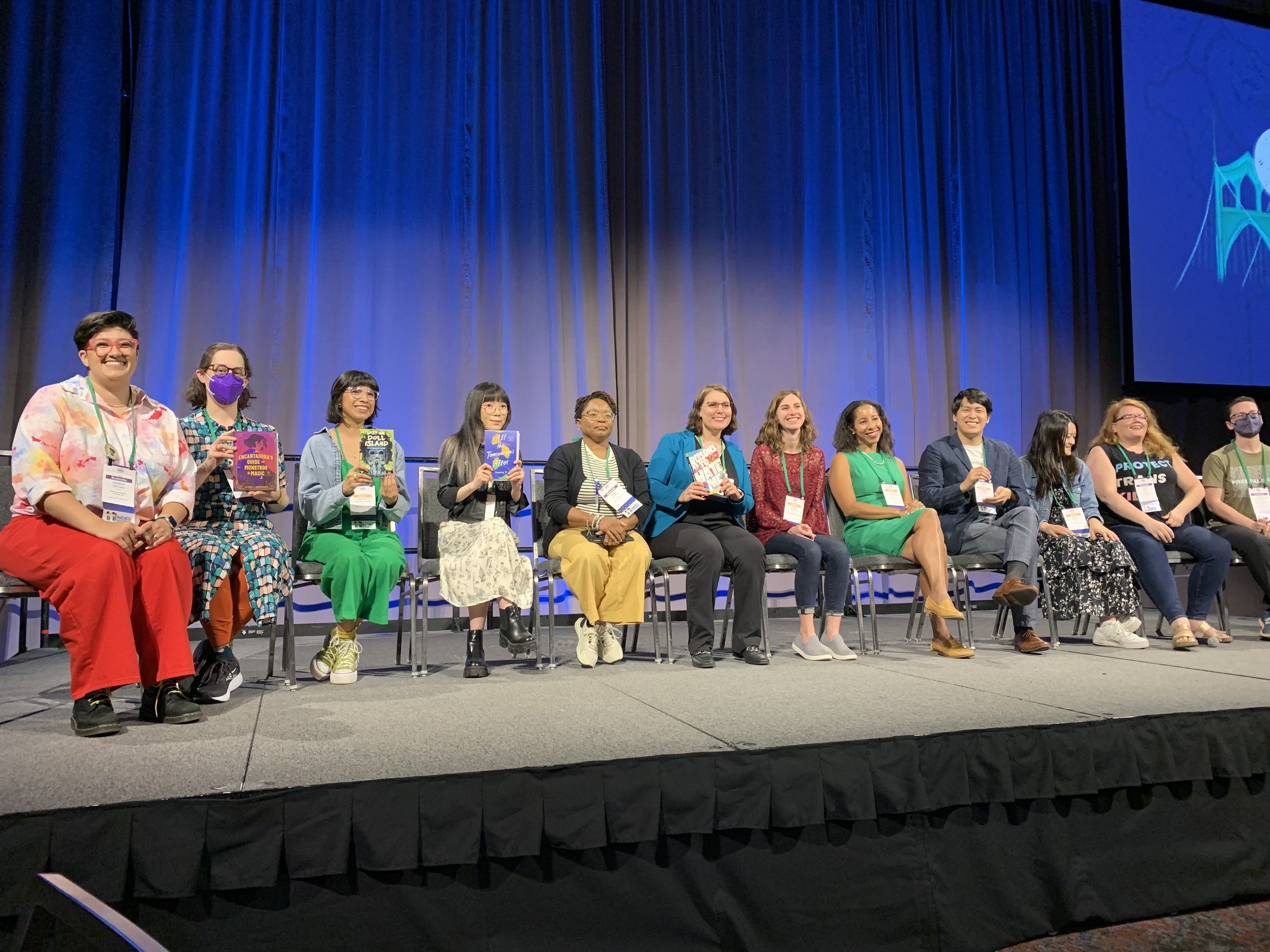 Indie's Introduce panel at the American Bookseller's Association - Sarah J. Mendonca