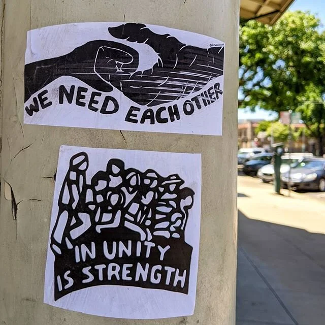 Together. United. Proud of my city today. #standtogether