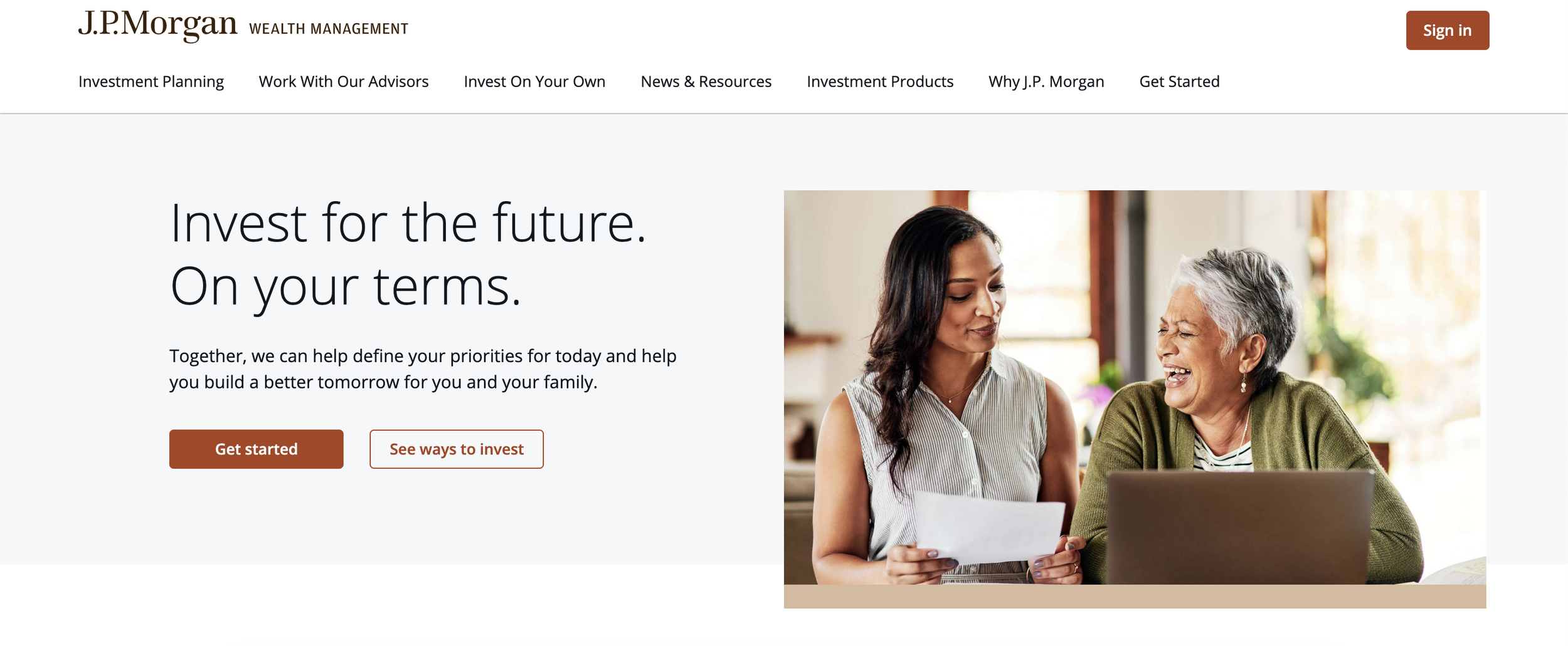 J.P. Morgan Wealth Management