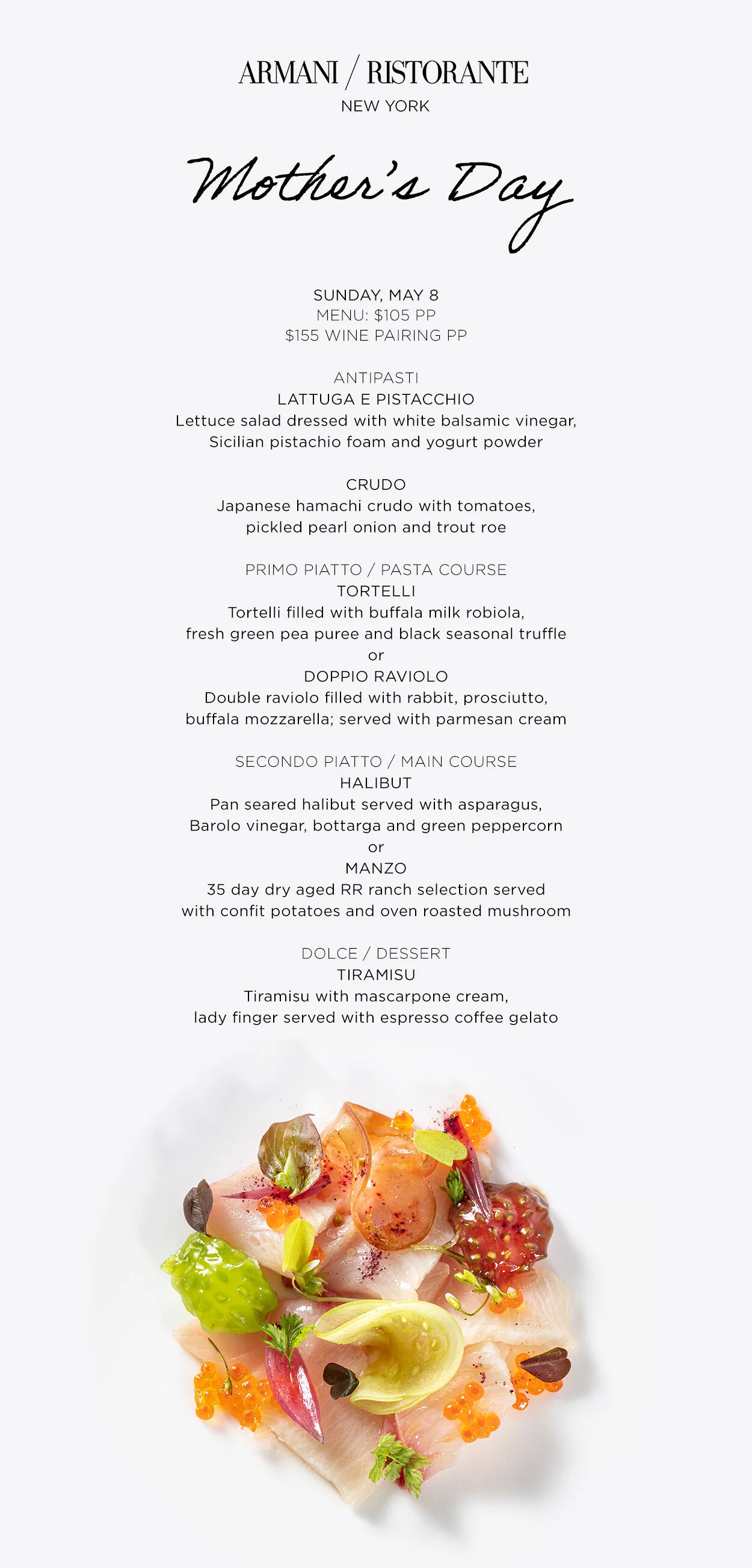 Armani Ristorante Social Post