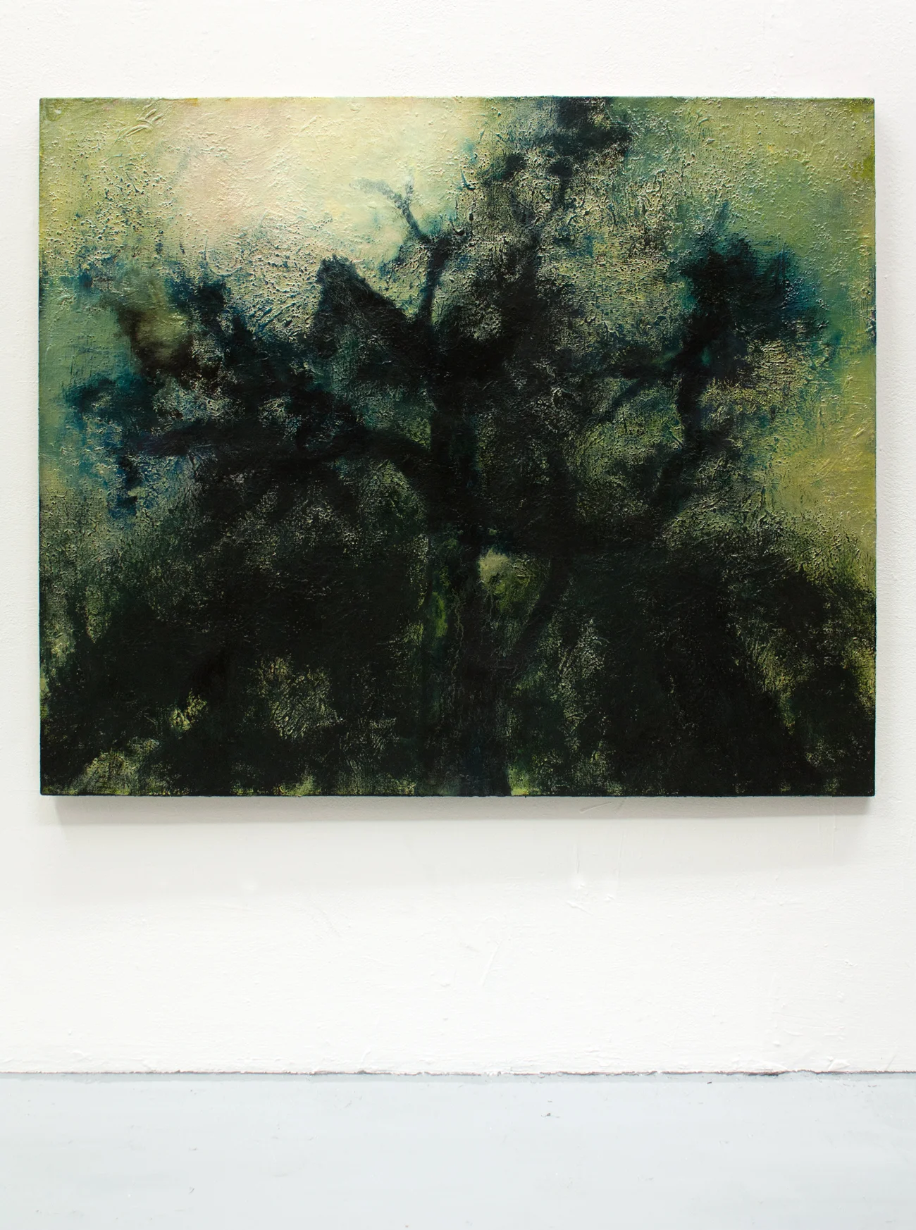 No title, Oil and Acrylic on canvas, 100x120 cm Martin Ålund 2018 High-res