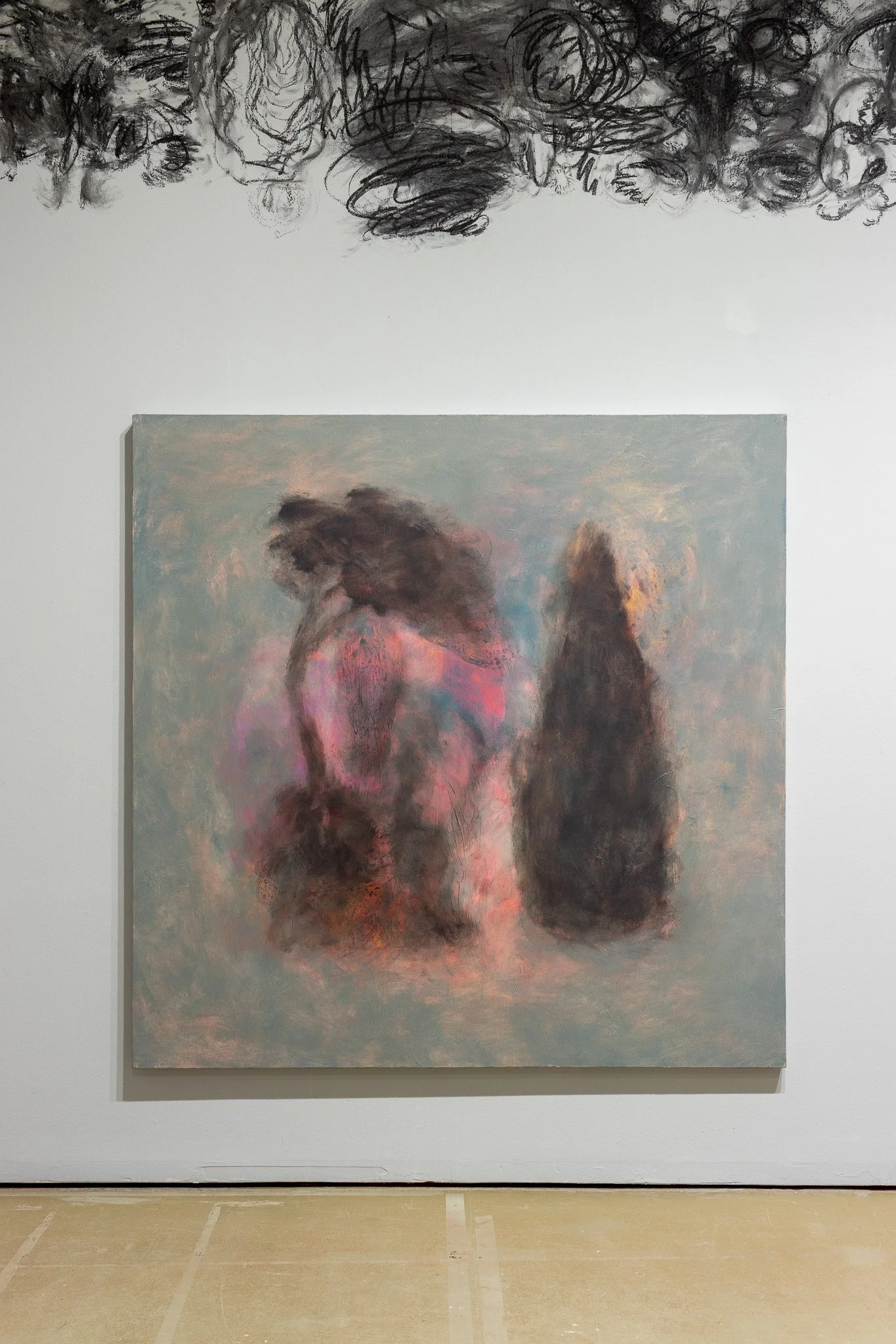  Annanvärlden #4 Oil and Acrylic on canvas, 165x165 cm Martin Ålund 2023  High-res  