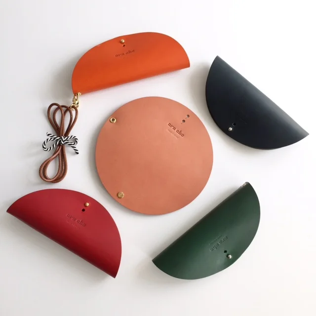 ARA CHO Monogram Half-moon Series Sunglasses Holder