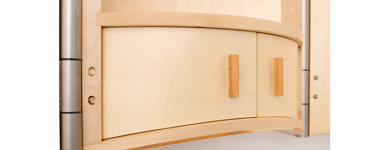 Yew drawer detail