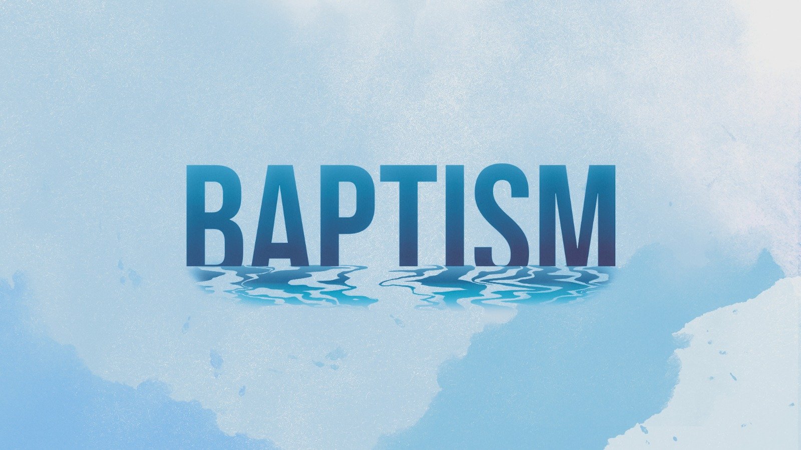 Baptism Sunday