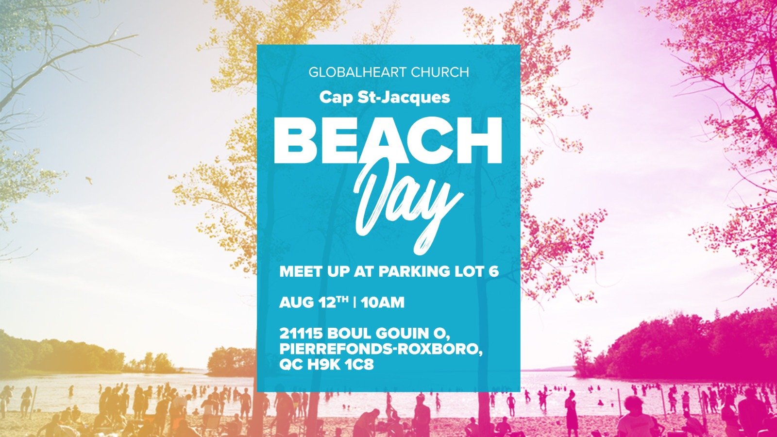 Globalheart Church Cap St-Jacques Beach Day