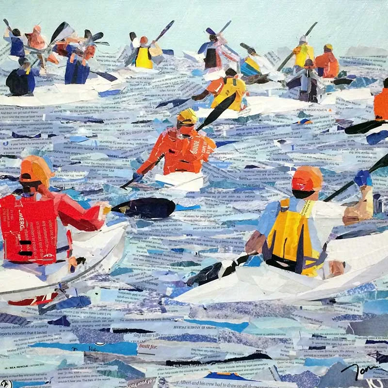 Paddling Out