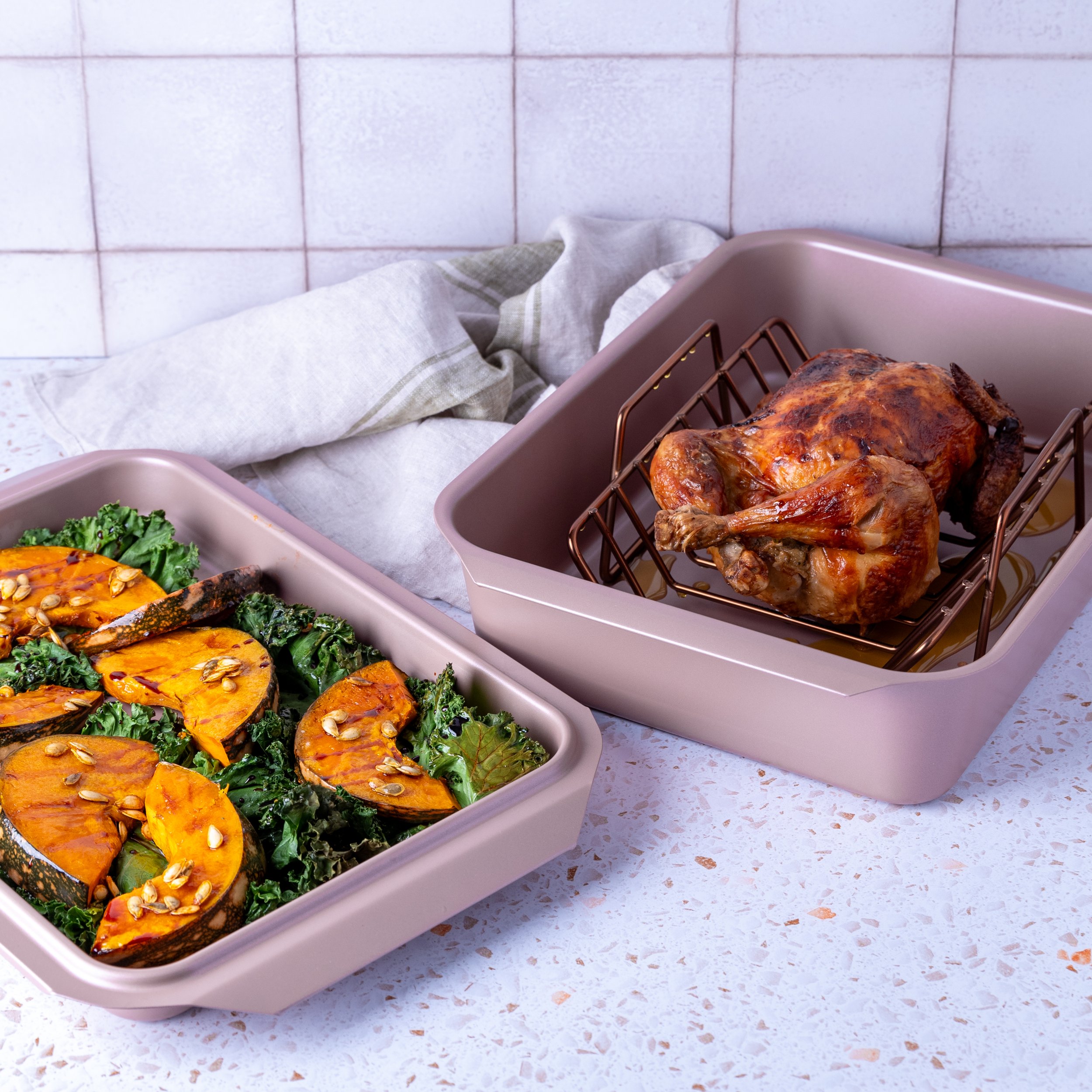 Thermomix Rose Gold Roasting Tray | Product Design Portfolio