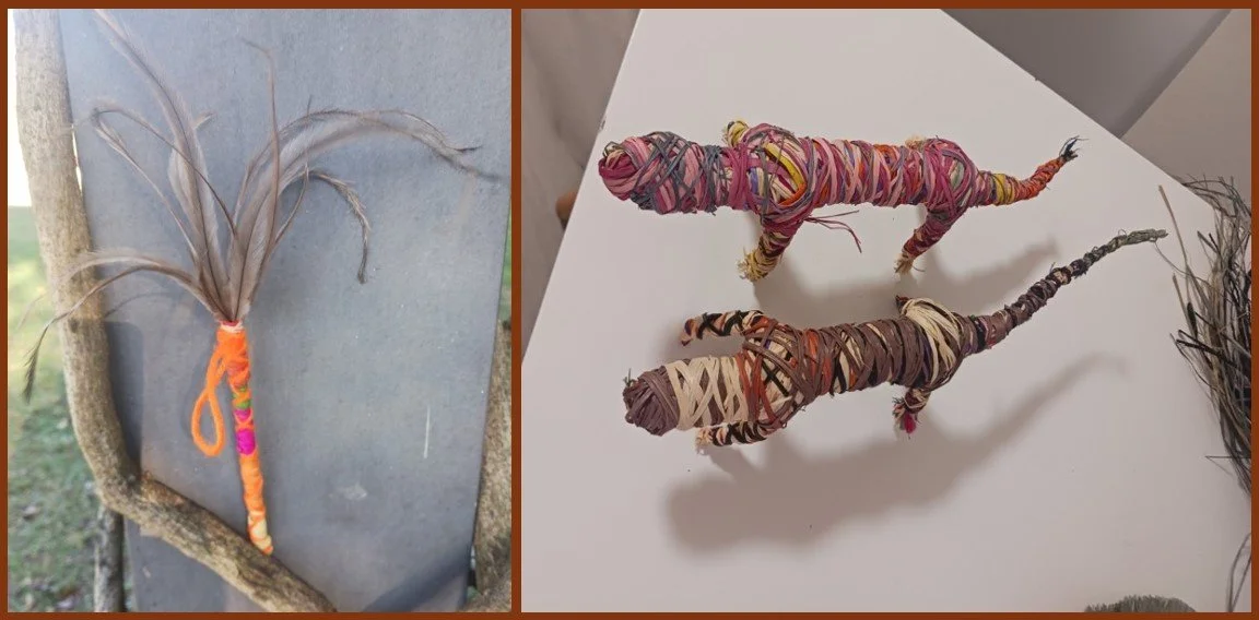 Weaving Circle and Sand Goanna Making with Aunty Karleen Green