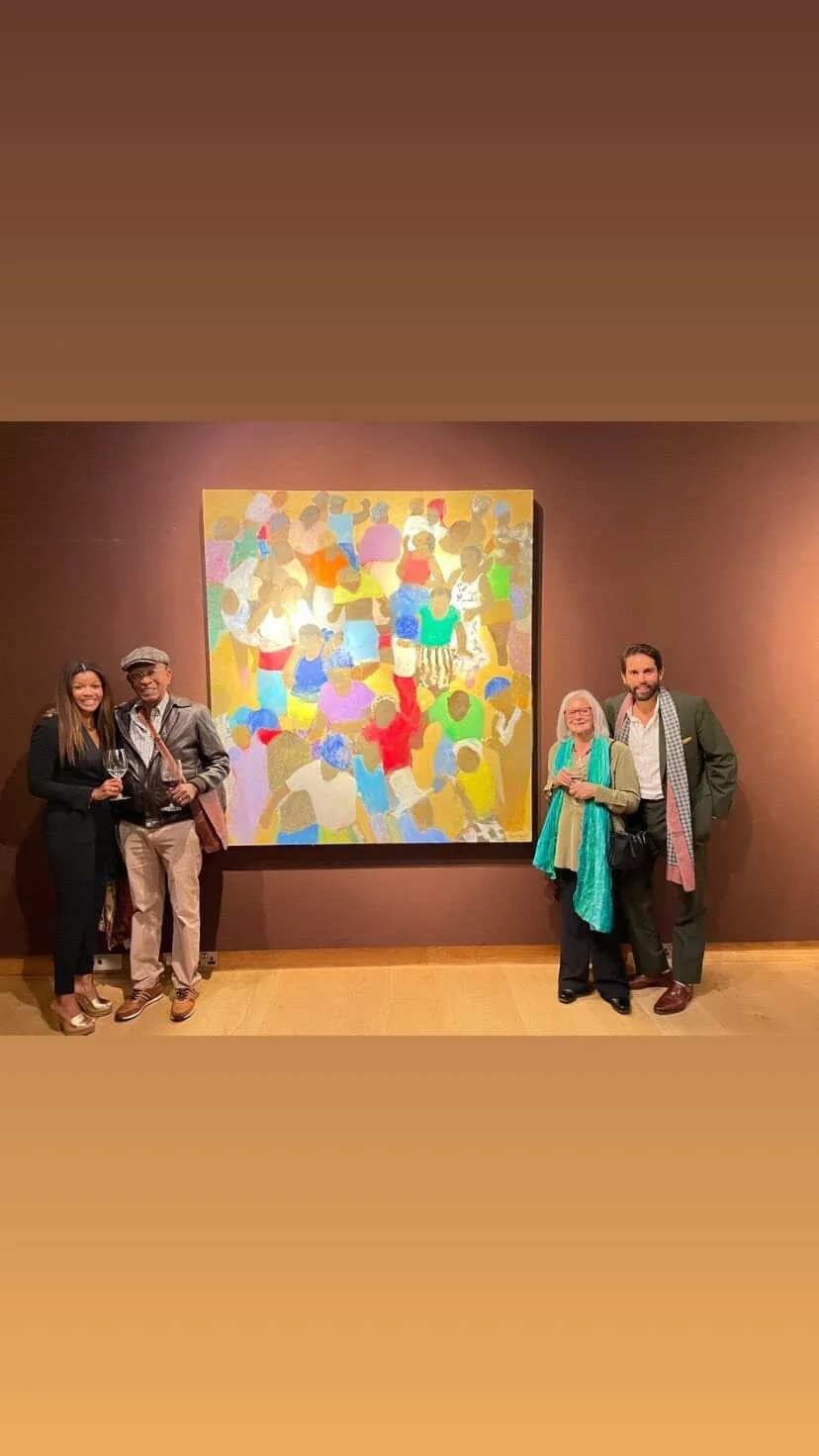 Jean and I with Dr. Madeleine Haddon and Adam Brunk.