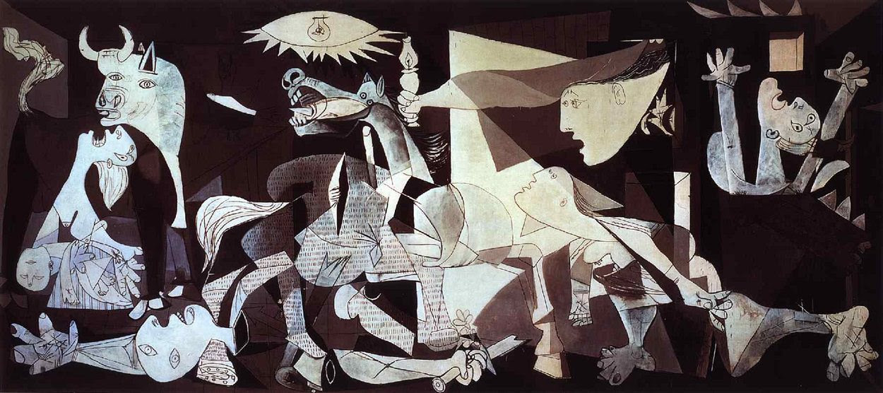 ( Guernica , Pablo Picasso)