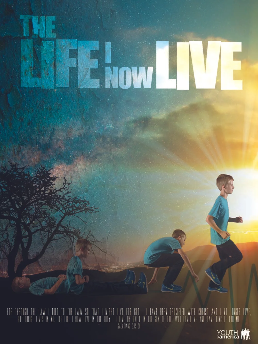 The Life I Now Live Poster