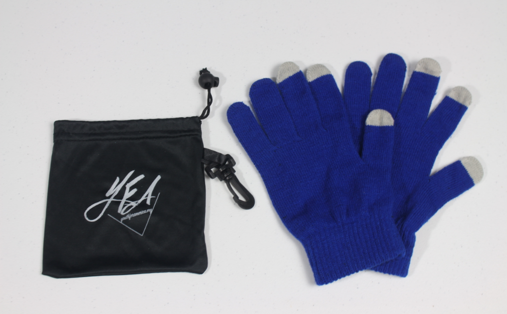Touch-Screen Gloves (Blue)