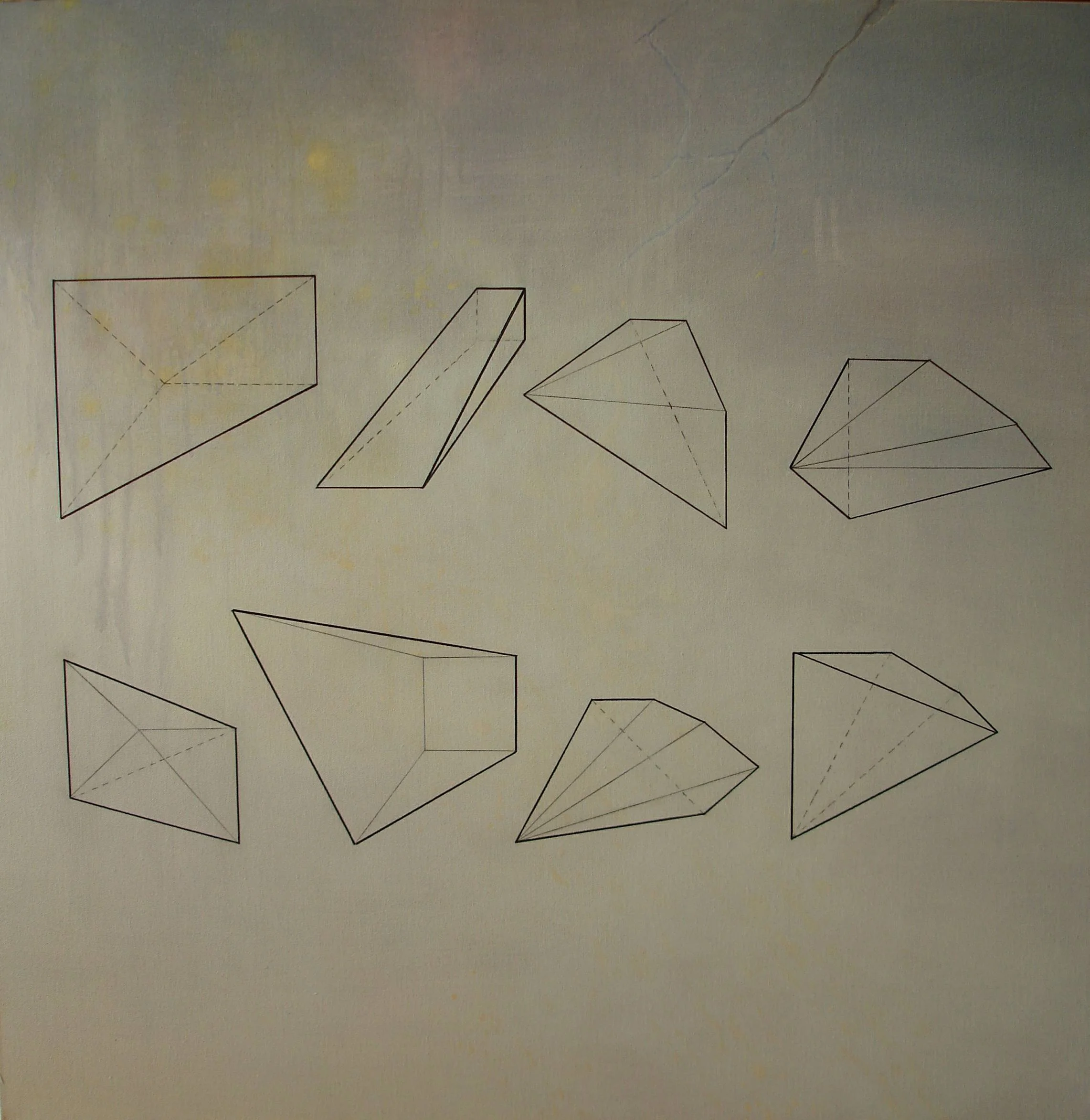  Canvas and Acrylic Paint; 36" x 36" 