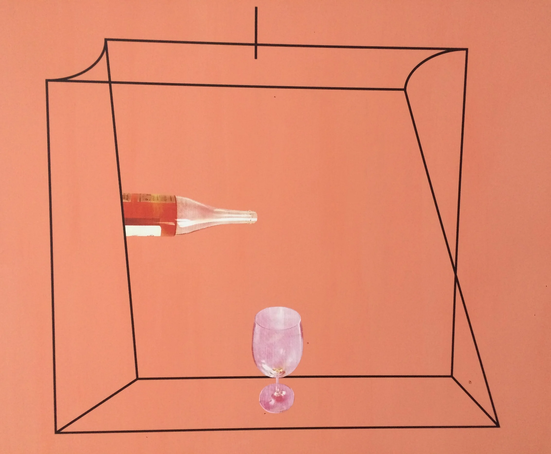   Screen print on painted wood panel 36"x36"  