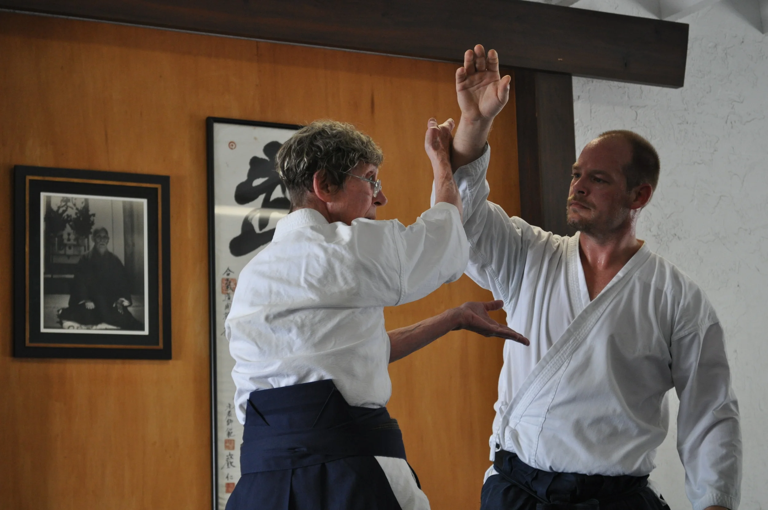 Photos from Aikido Class with Patty Saotome Shihan