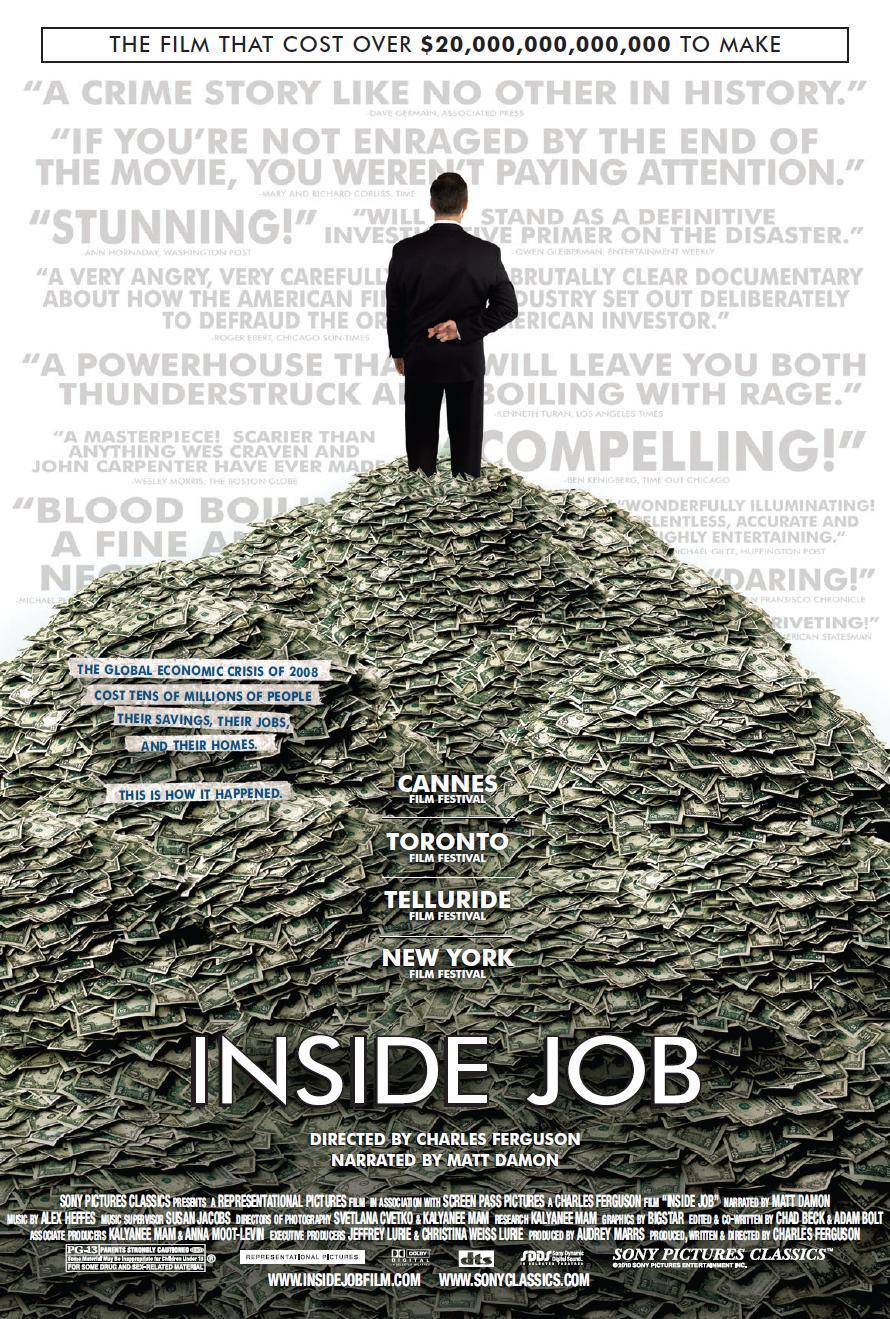 Chad Beck - Editor March/April 2003 Class Adam Bolt - Editor January/February 2005 Class Winner - Best Documentary Feature 2011 Academy Awards
