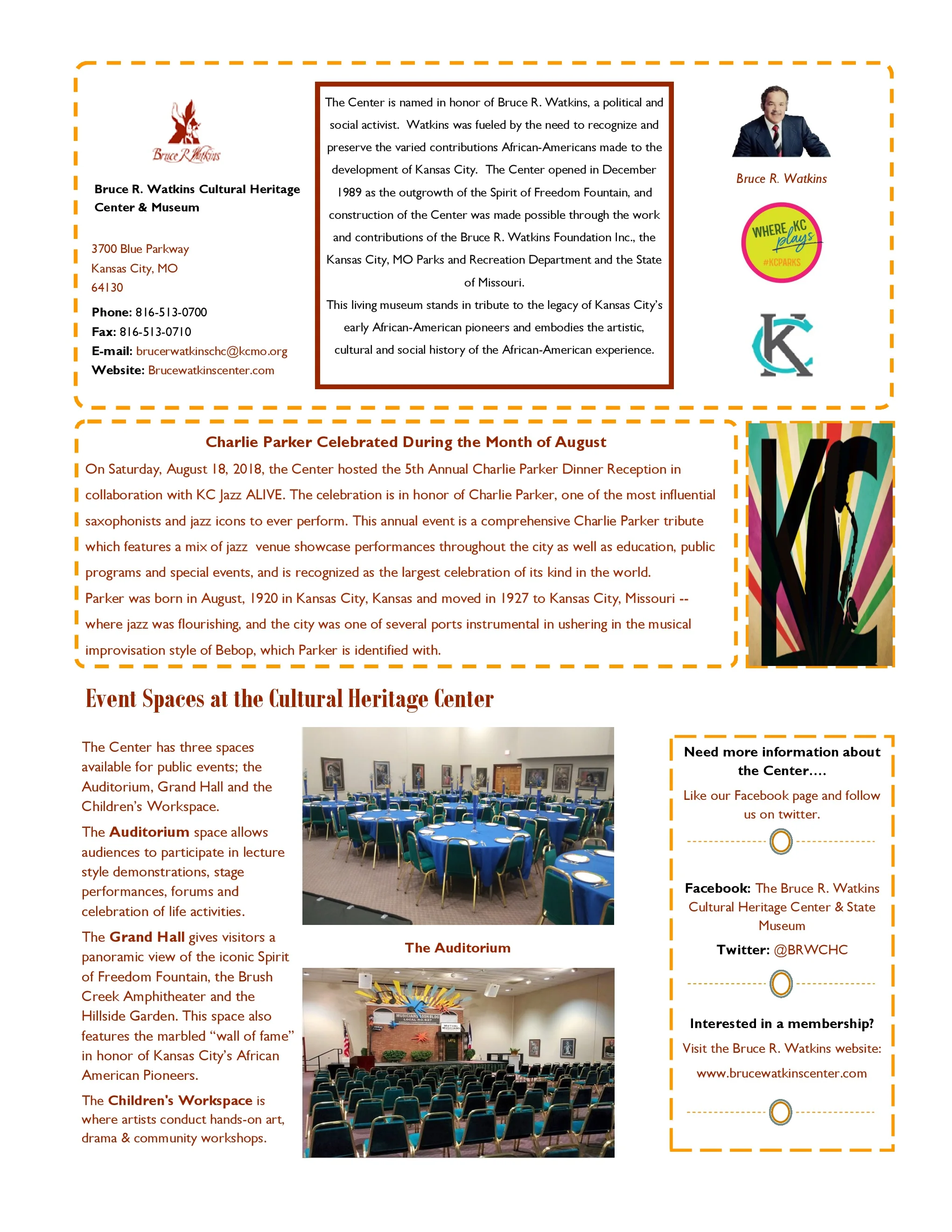 2018 Fall Edition Newsletter  page 2 of 2